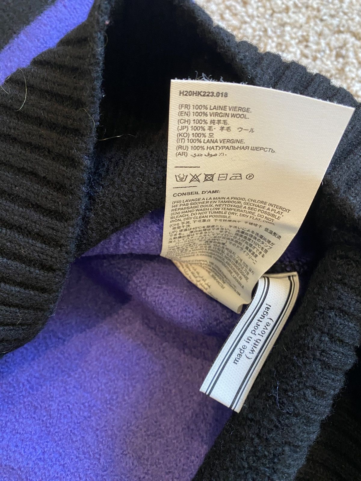 AMI AMI PARIS Virgin Wool Turtleneck Size US M / EU 48-50 / 2 - 7 Thumbnail