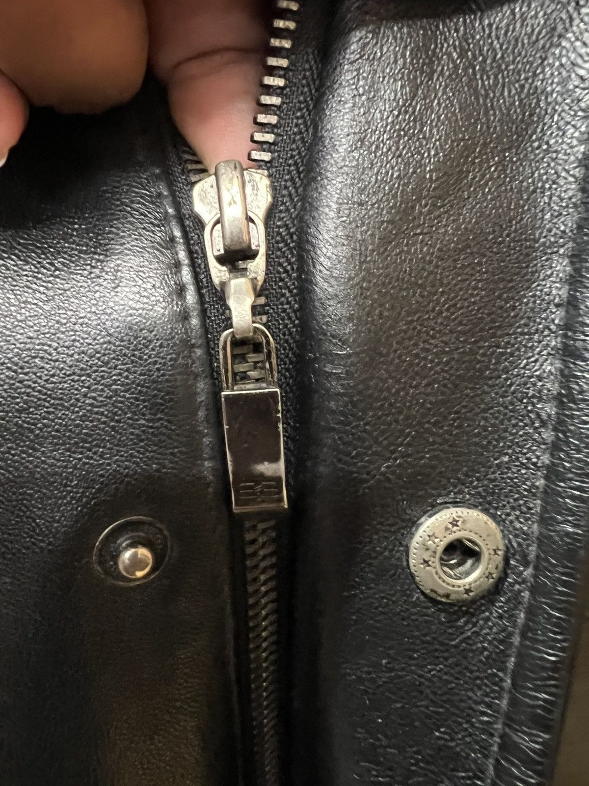 Balenciaga Balenciaga Black Leather Jacket Size US L / EU 52-54 / 3 - 2 Thumbnail
