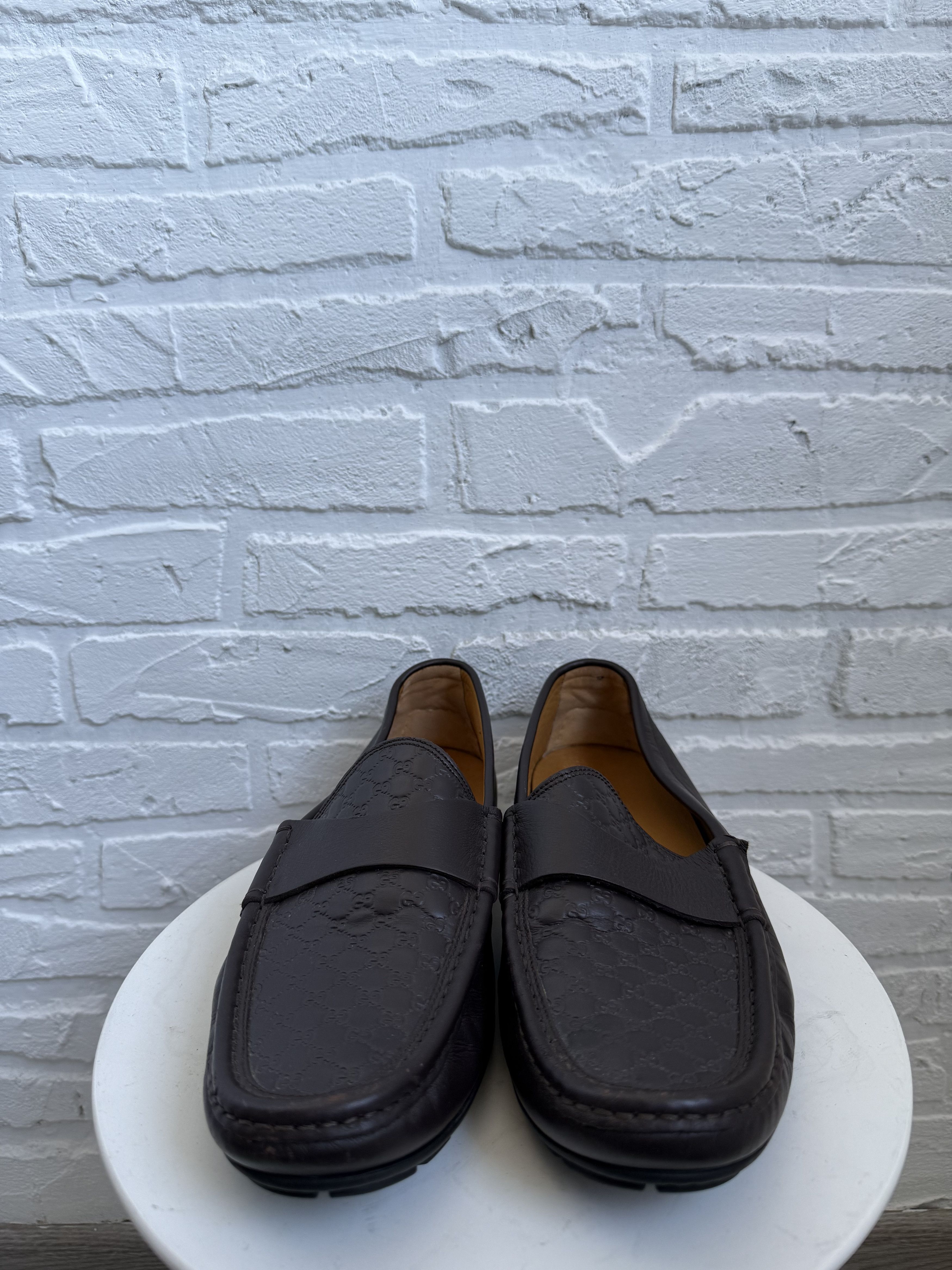 Gucci Gucci Guccissima brown driving loafers slip on Size US 8.5 / EU 41-42 - 5 Thumbnail