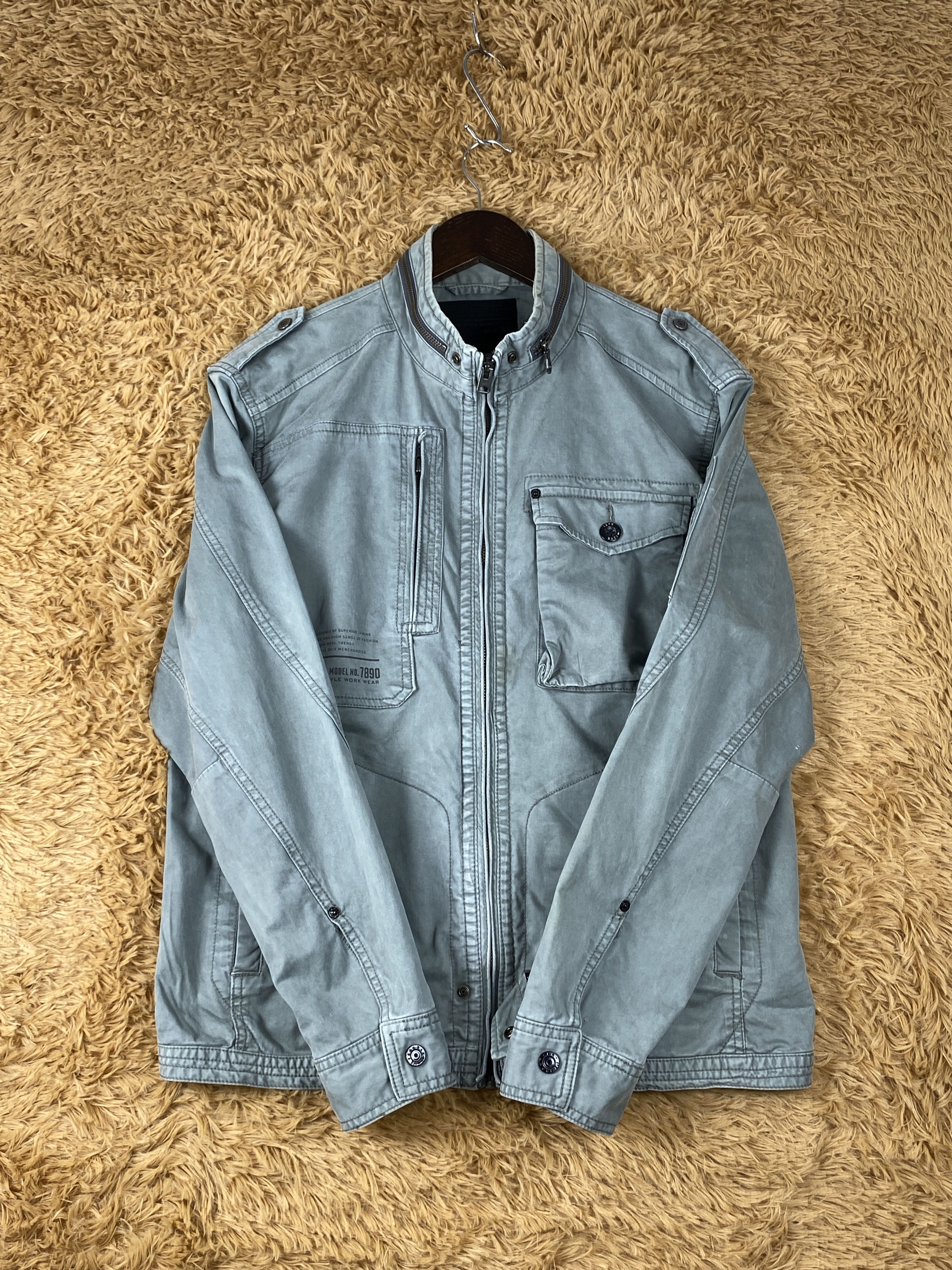 FRONTEER Vintage I-Z Frontier Military Workwear Jacket J1860 Size US S / EU 44-46 / 1 - 8 Thumbnail