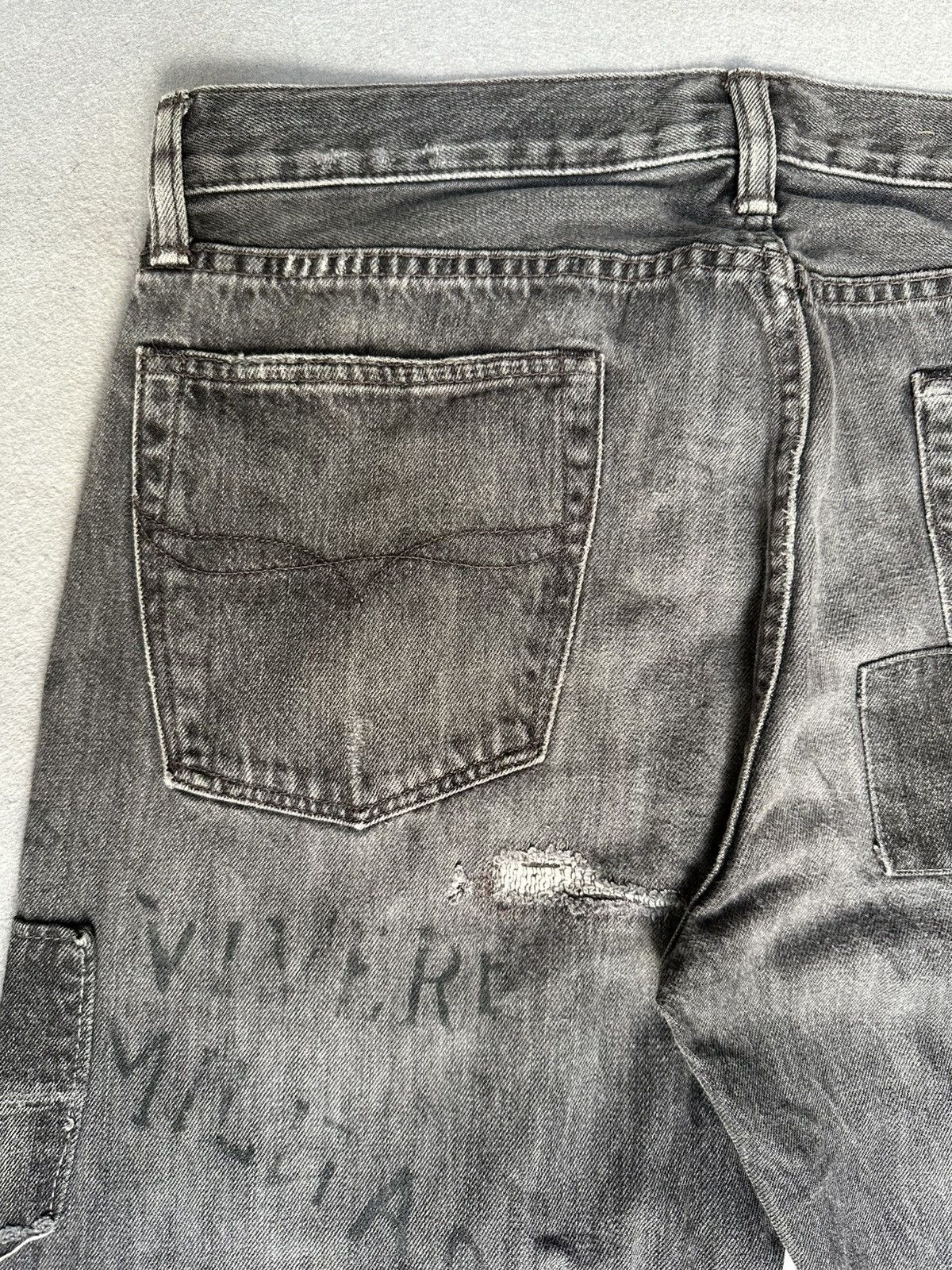 Polo Ralph Lauren Polo Ralph Lauren Patchwork Distressed Denim Size US 32 / EU 48 - 16 Thumbnail
