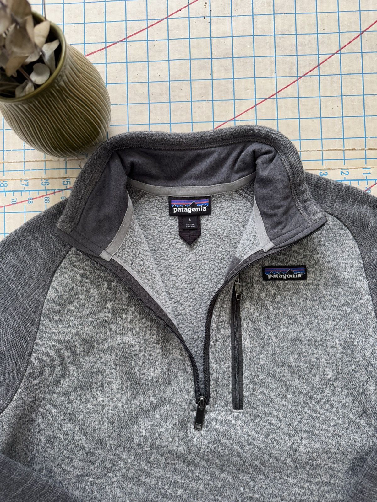 Patagonia Patagonia Better Sweater 1/4 Zip Fleece Mens Small Gray Size US S / EU 44-46 / 1 - 5 Thumbnail