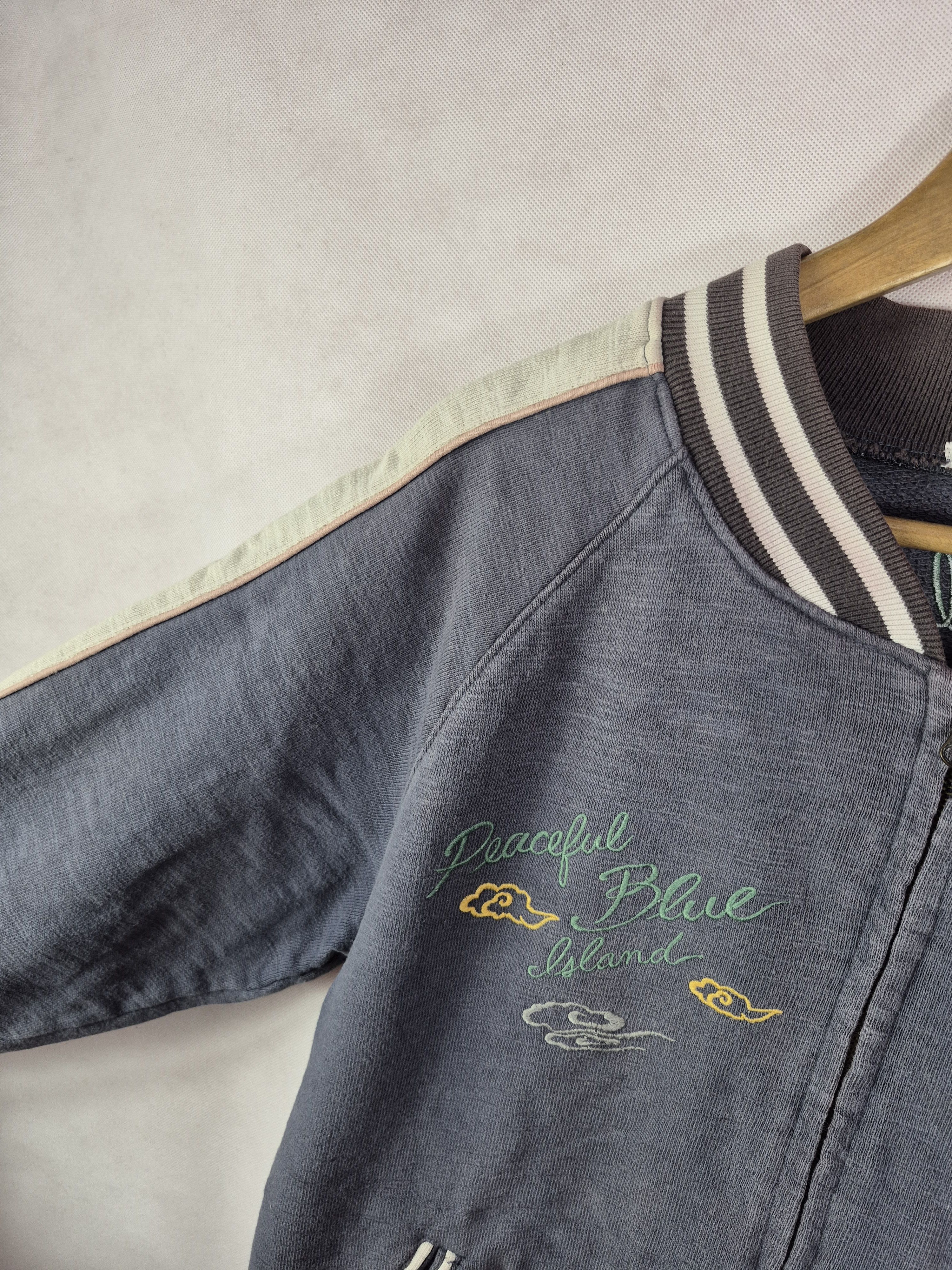 Japanese Brand 🔥 Kriff Mayer Japan Sweater Jacket Sukajan Embroided Size US M / EU 48-50 / 2 - 7 Thumbnail