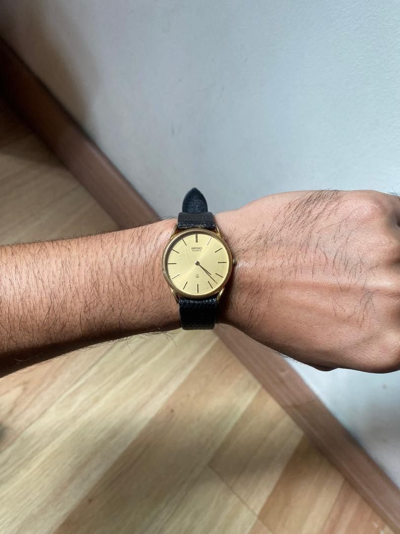 Japanese Brand × Seiko × Vintage Vintage Seiko Quartz Gold Japan Slim 6120-7130 Size ONE SIZE - 3 Thumbnail