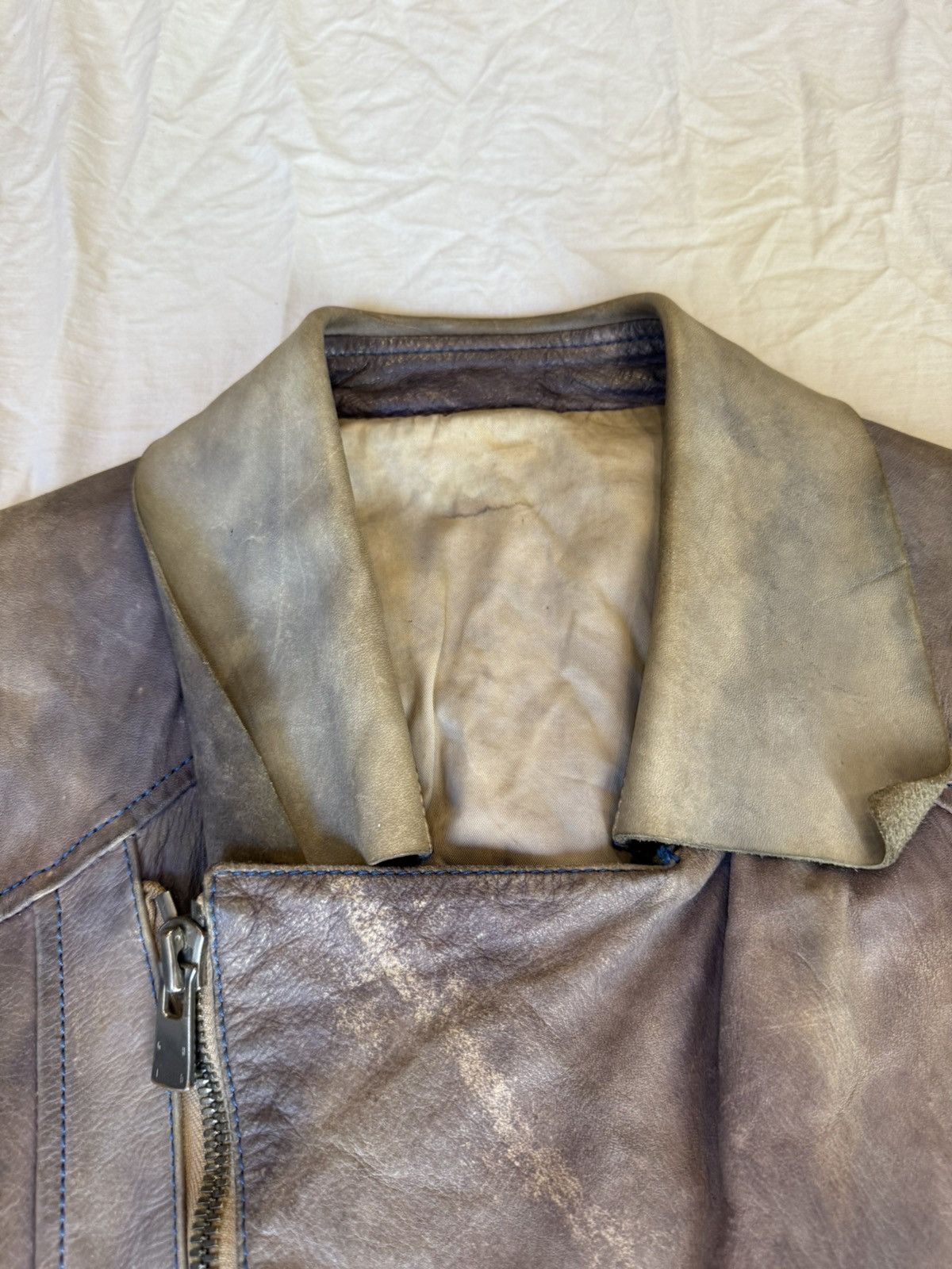 Guidi Guidi x layer-0 leather jacket Size US M / EU 48-50 / 2 - 7 Thumbnail