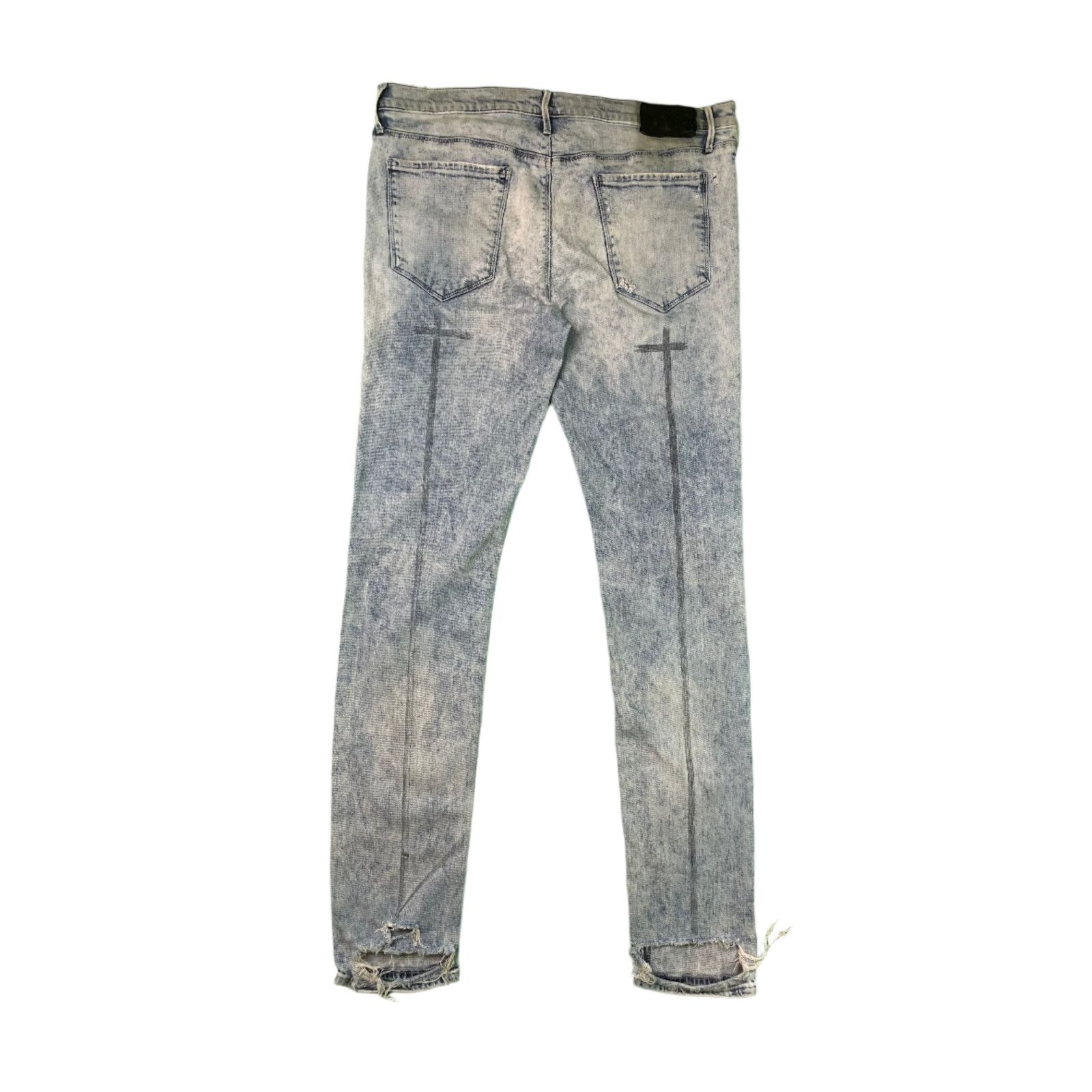 Rta RTA Cross Blue Jeans Size US 38 / EU 54 - 2 Thumbnail
