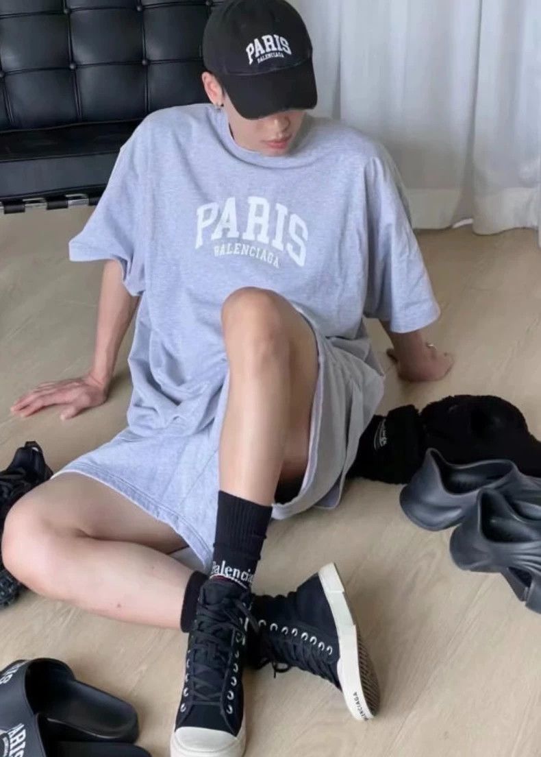 Balenciaga Balenciaga Paris limited logo baseball cap 2501-Nextarrow Size ONE SIZE - 7 Thumbnail
