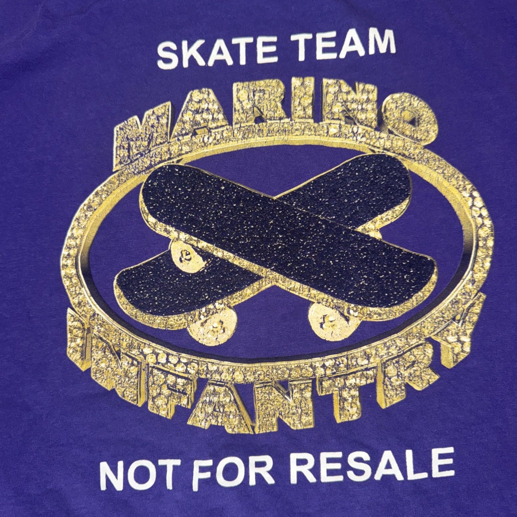 Marino Infantry Marino Infantry Skate Team T-Shirt Purple Large Mens Shirt 21x26 Rare Skateboarding Tee Size US L / EU 52-54 / 3 - 2 Thumbnail