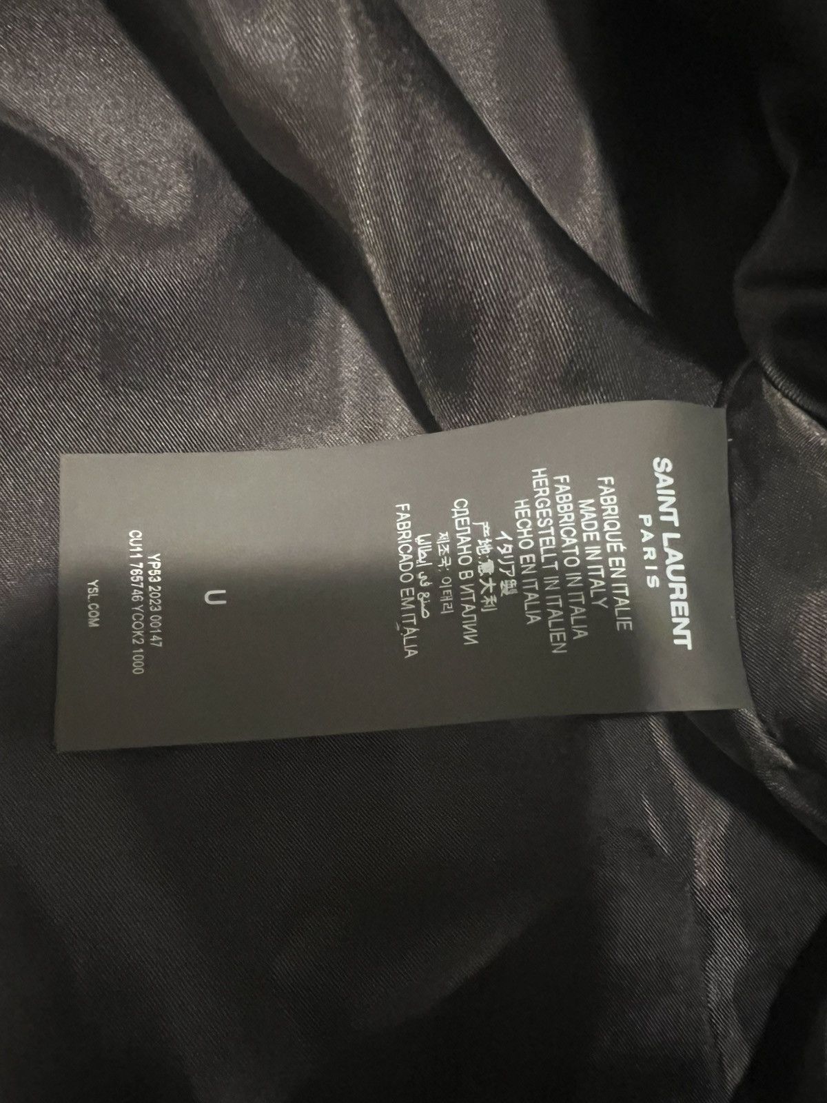 Saint Laurent Paris Saint laurent mens leather cape coat. OS/U. $15000 Size US XL / EU 56 / 4 - 4 Thumbnail