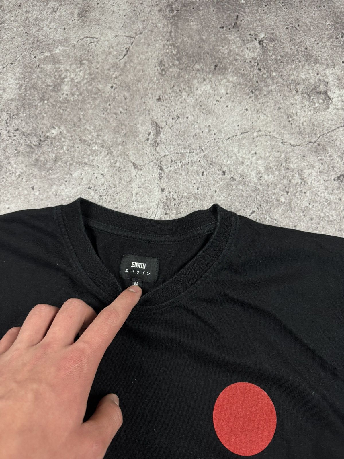 Edwin VINTAGE EDWIN JAPANEESE RARE BIG LOGO ARCHIVE T SHIRT Size US M / EU 48-50 / 2 - 3 Thumbnail