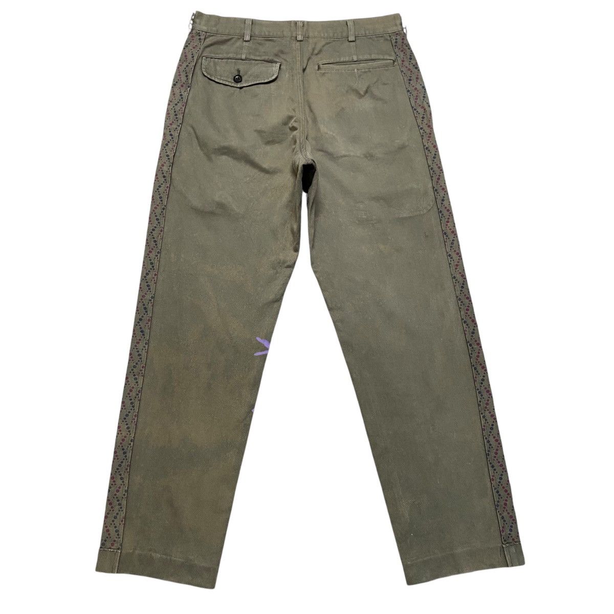Comme des Garcons Homme AD2002 Comme Des Garcons Homme Painter Pants Faded Size US 28 / EU 44 - 2 Thumbnail