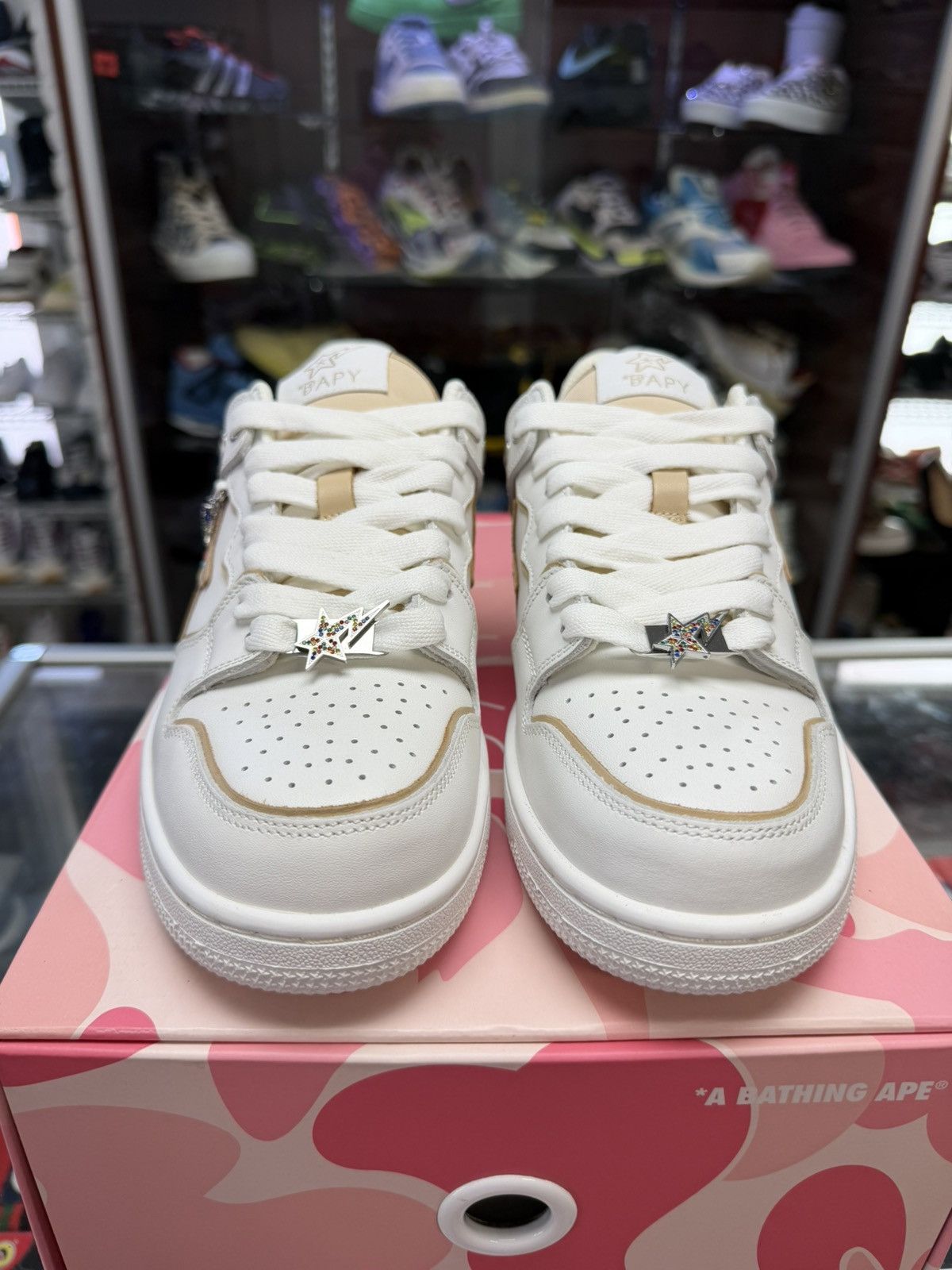 Bape Bapy X Bape Skatesta ‘Rainbow’ Size US 8 / EU 41 - 3 Thumbnail