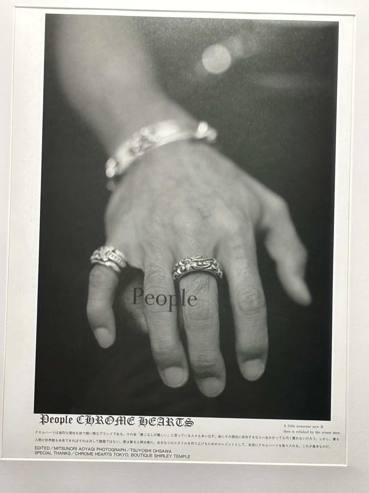 Chrome Hearts • Chrome Hearts • ' Working Hand' Framed Poster Size ONE SIZE - 4 Thumbnail