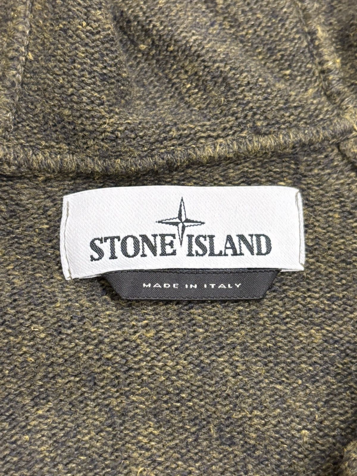 Stone Island Stone Island Asymmetrical Knit Hoodie Size US XXL / EU 58 / 5 - 3 Thumbnail