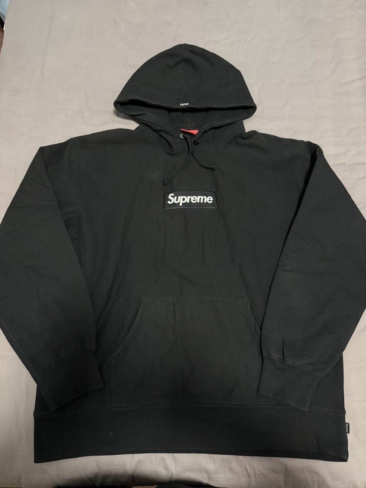 Supreme Supreme Wild Embroidered Hooded Sweatshirt Hoodie Black XL 