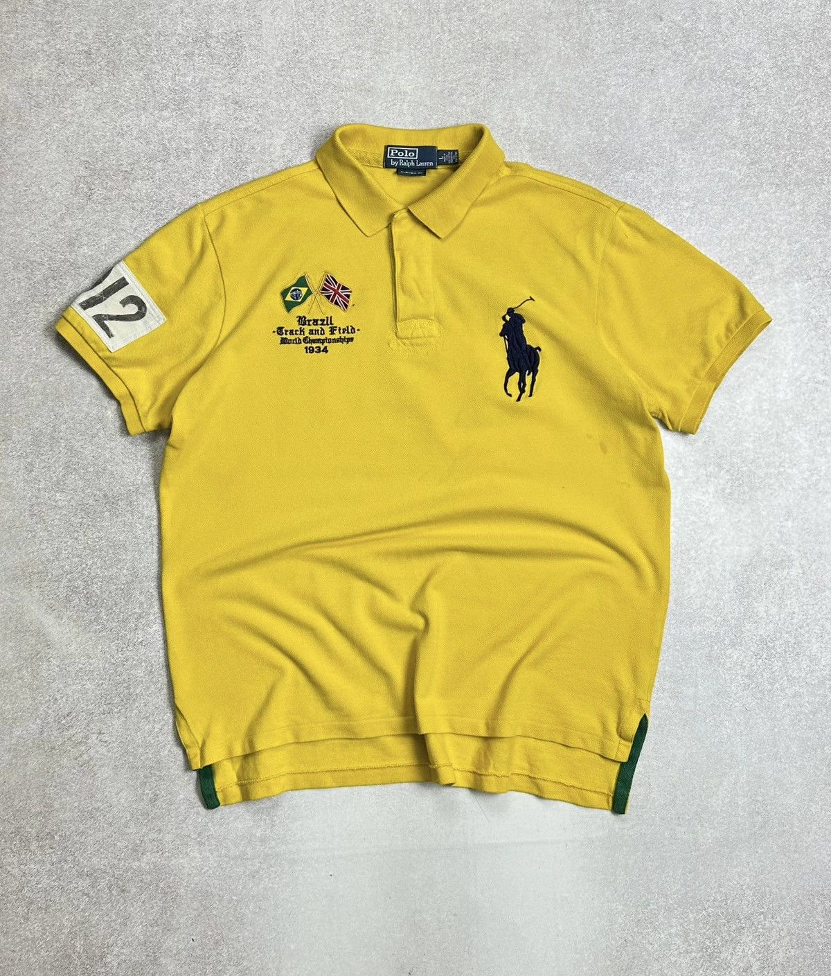 Vintage Polo Ralph Lauren Brazil Chief Keef Style Shirt L