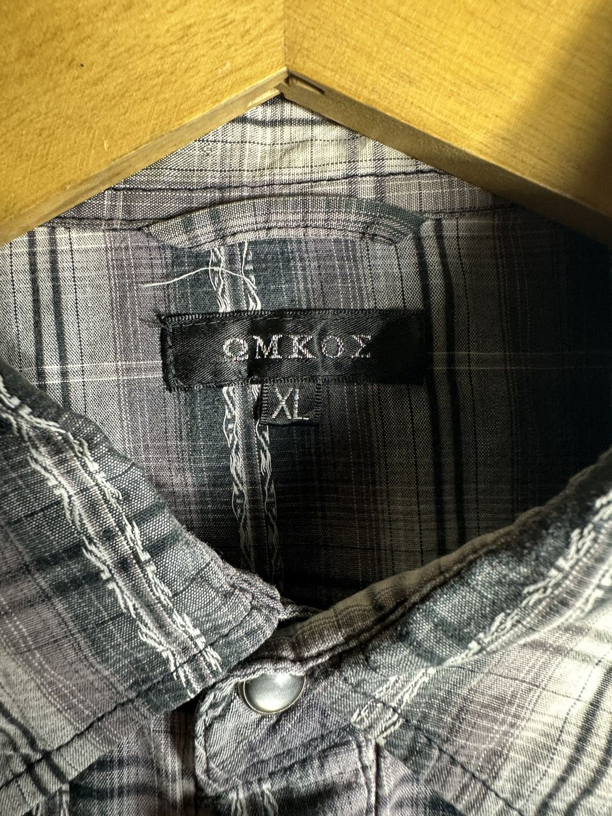 20471120 GOTHIC WESTERN JUNYA WATANABE CDG STYLE BUTTON SHIRT Size US L / EU 52-54 / 3 - 9 Thumbnail