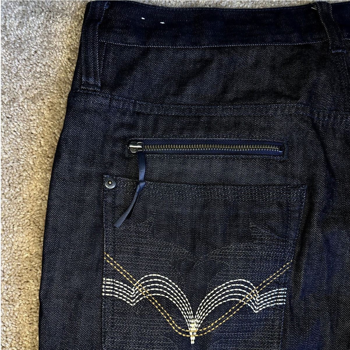 Rocawear Rocawear Original Fit Dark Wash Baggy Straight Jeans Navy 38 Size US 38 / EU 54 - 9 Thumbnail