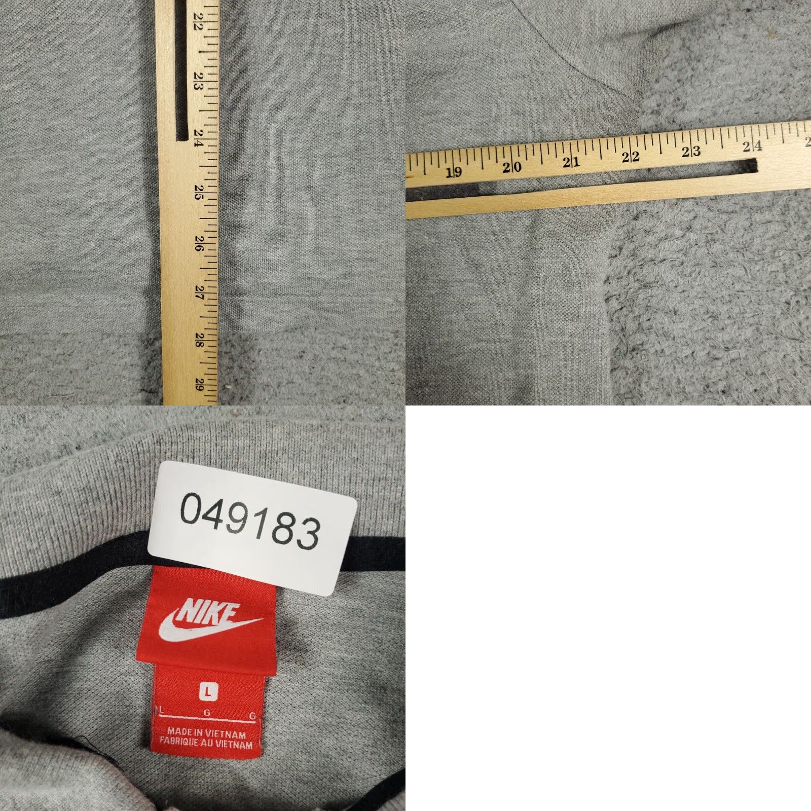 Nike Nike Polo Shirt Men L Gray Cotton Golf Casual Short Sleeve Polo Shirt Men L Gray Nike Polo for Golf & Casual Wear Size US L / EU 52-54 / 3 - 8 Thumbnail