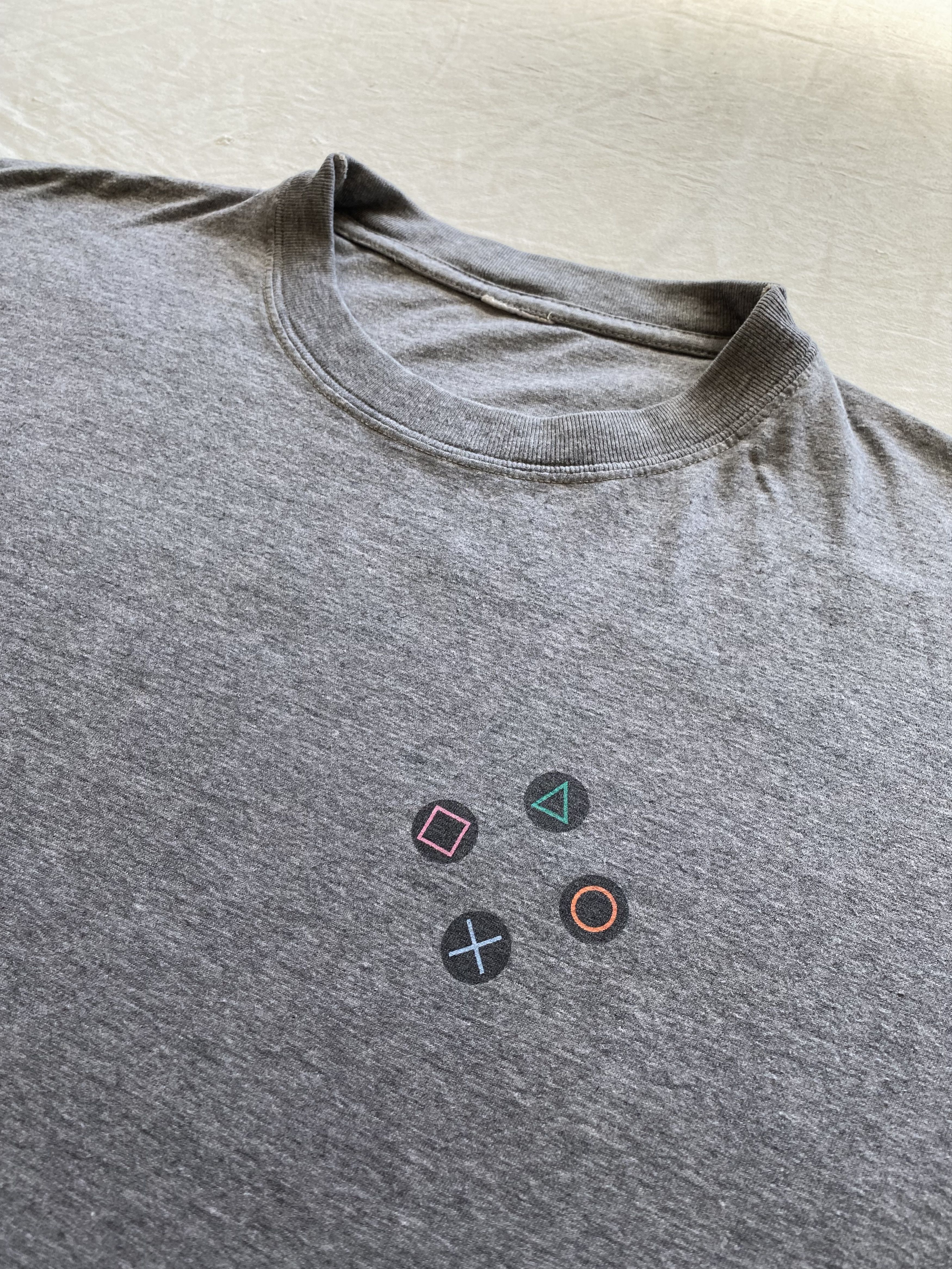 Playstation PlayStation 2 Vintage 2000s Promo Logo Games Y2K Gamepad Tee Size US L / EU 52-54 / 3 - 16 Thumbnail