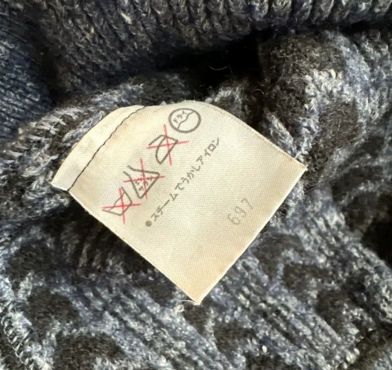 Issey Miyake issey miyake size:one size Wool-linen blended knitted swea Size US XXS / EU 40 - 5 Thumbnail