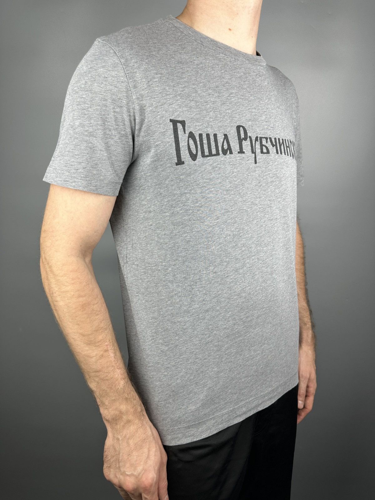 Gosha Rubchinskiy Gosha Rubchinskiy Big Logo T Shirt Tee Size US M / EU 48-50 / 2 - 12 Thumbnail
