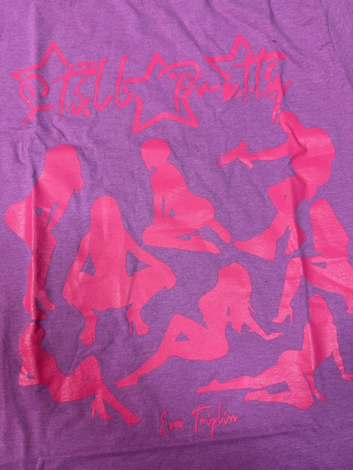 Band Tees × Rap Tees Eem Triplin Still Pretty Tee Purple/Pink Medium Size US M / EU 48-50 / 2 - 5 Thumbnail