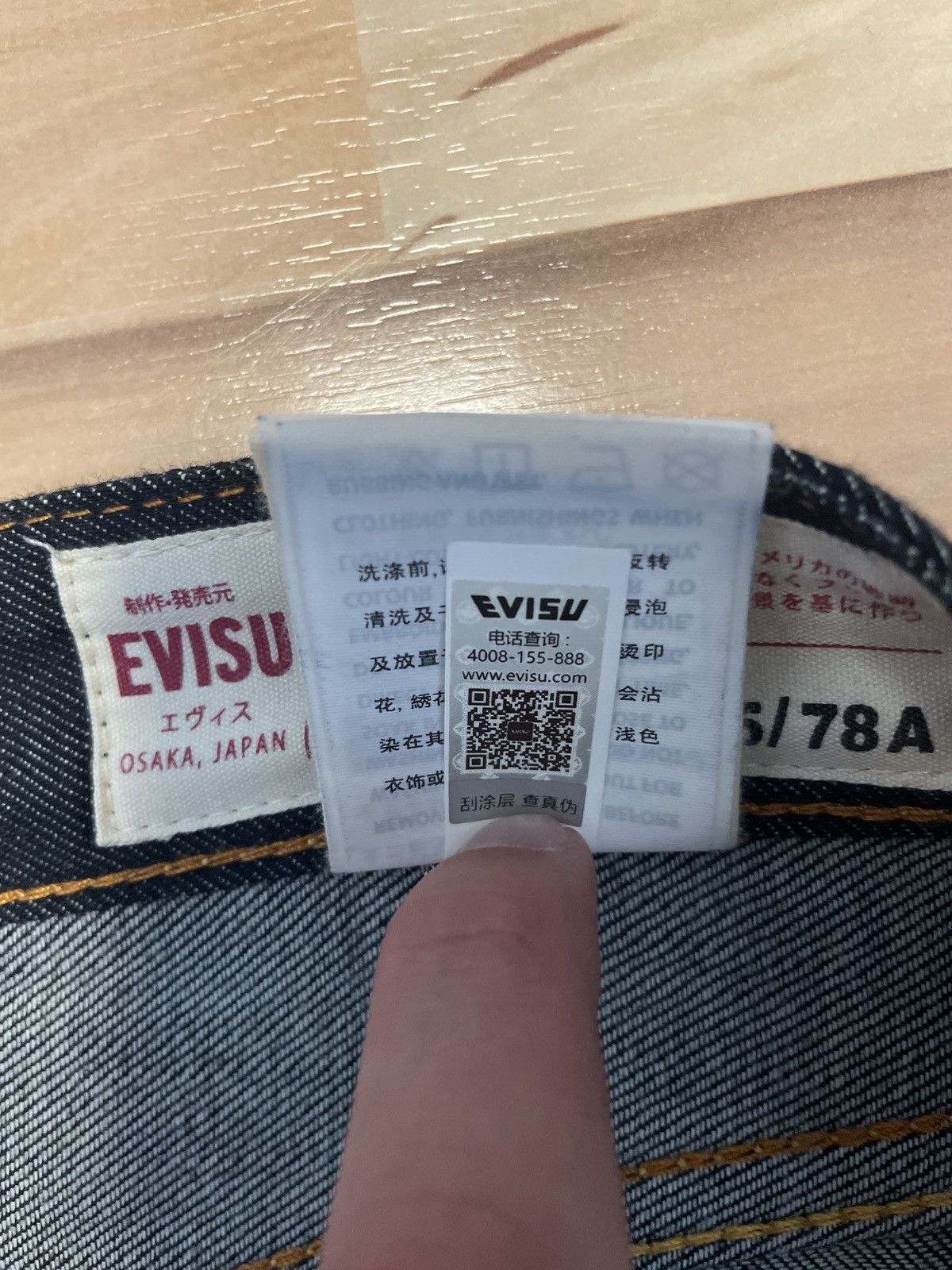 Evisu Evisu 2017 Raijin-Fujin Daicock Jeans Size US 31 - 7 Thumbnail