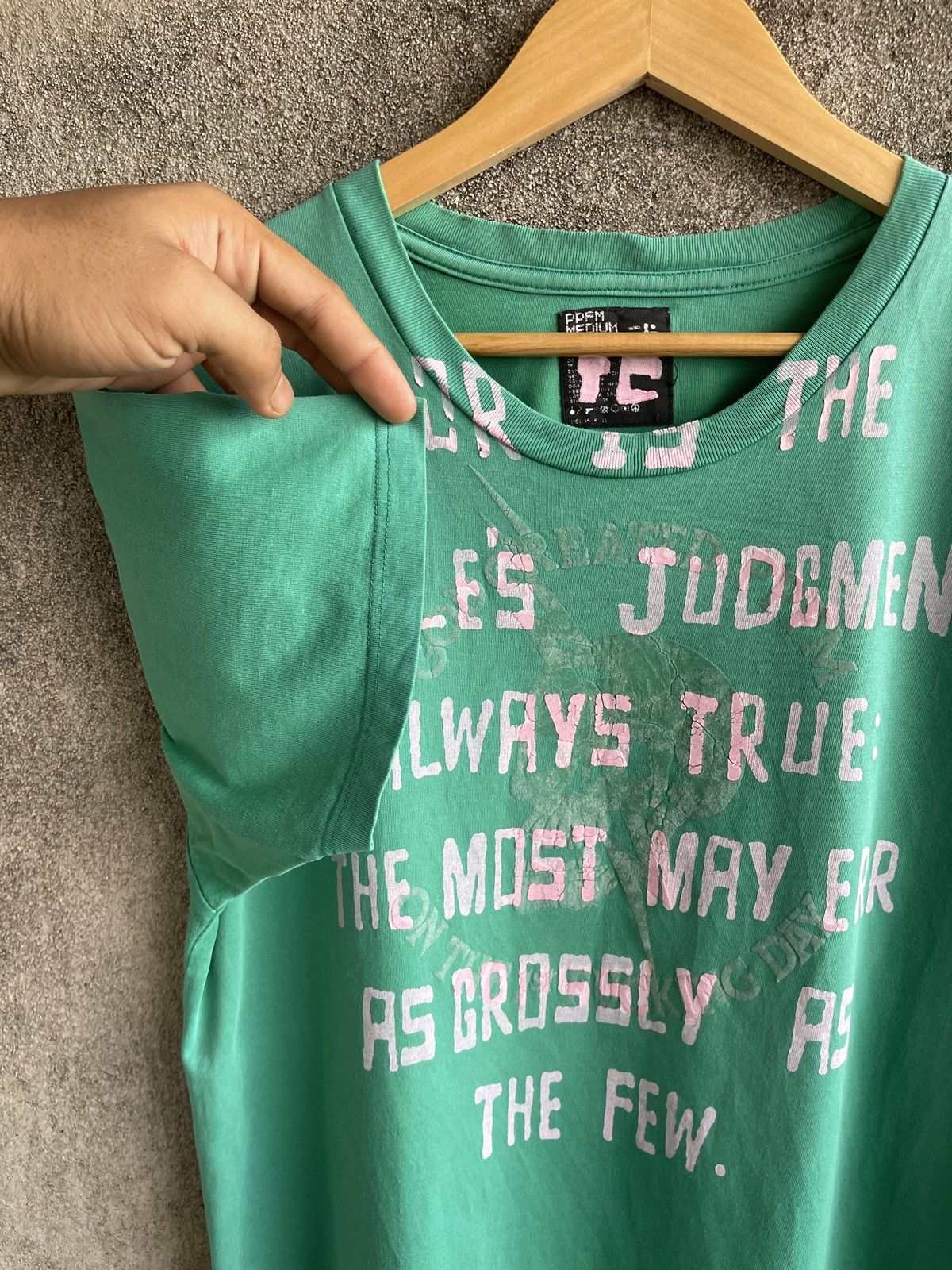 PPFM × The Smiths Vintage90s🔥GOD CREATED PPFM ON THE FUCKING DAY🔥Sun Faded Tee Size US M / EU 48-50 / 2 - 6 Thumbnail