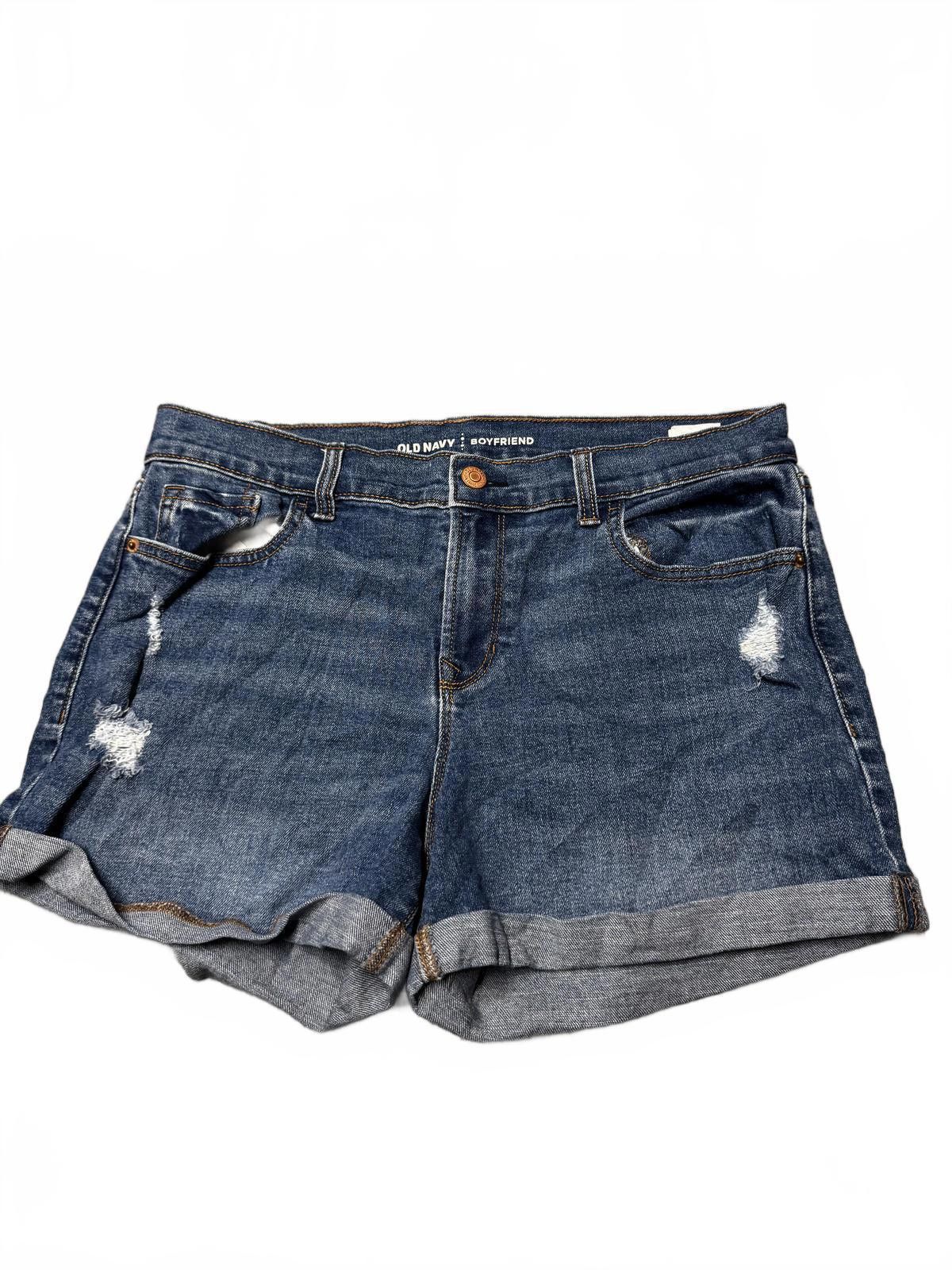 Old Navy Old Navy Boyfriend Denim Shorts Size 27" / US 4 / IT 40 - 2 Thumbnail