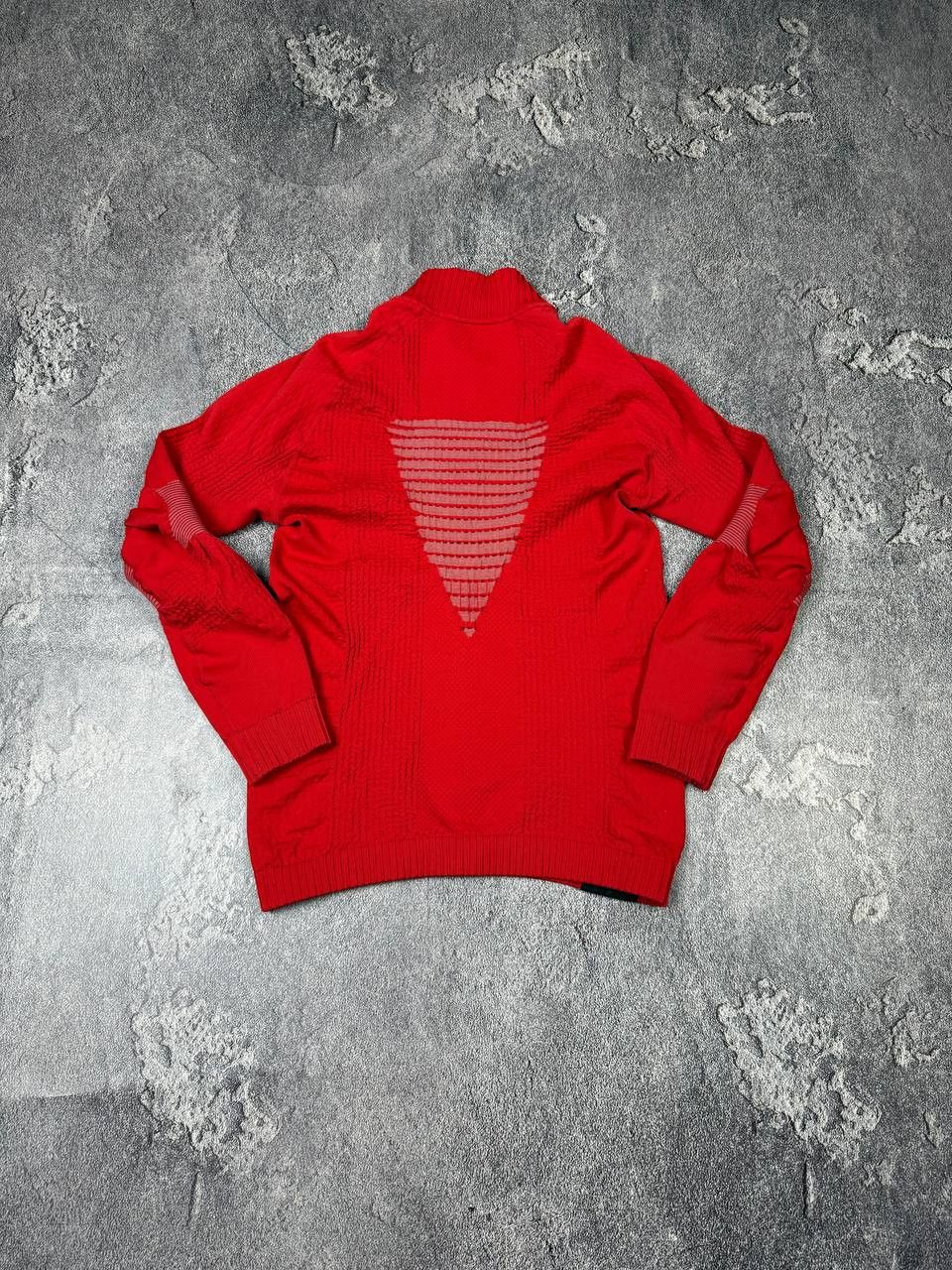 Vintage X Bionic Red Quarter Zip Longsleeve Outdoor Style Size M / US 6-8 / IT 42-44 - 8 Thumbnail