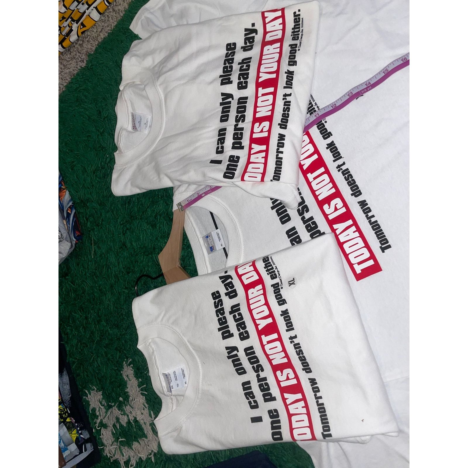 Gildan Y2K Can Only Please 1 Person Each Day Today Joke Shirt XL Size US XL / EU 56 / 4 - 9 Thumbnail