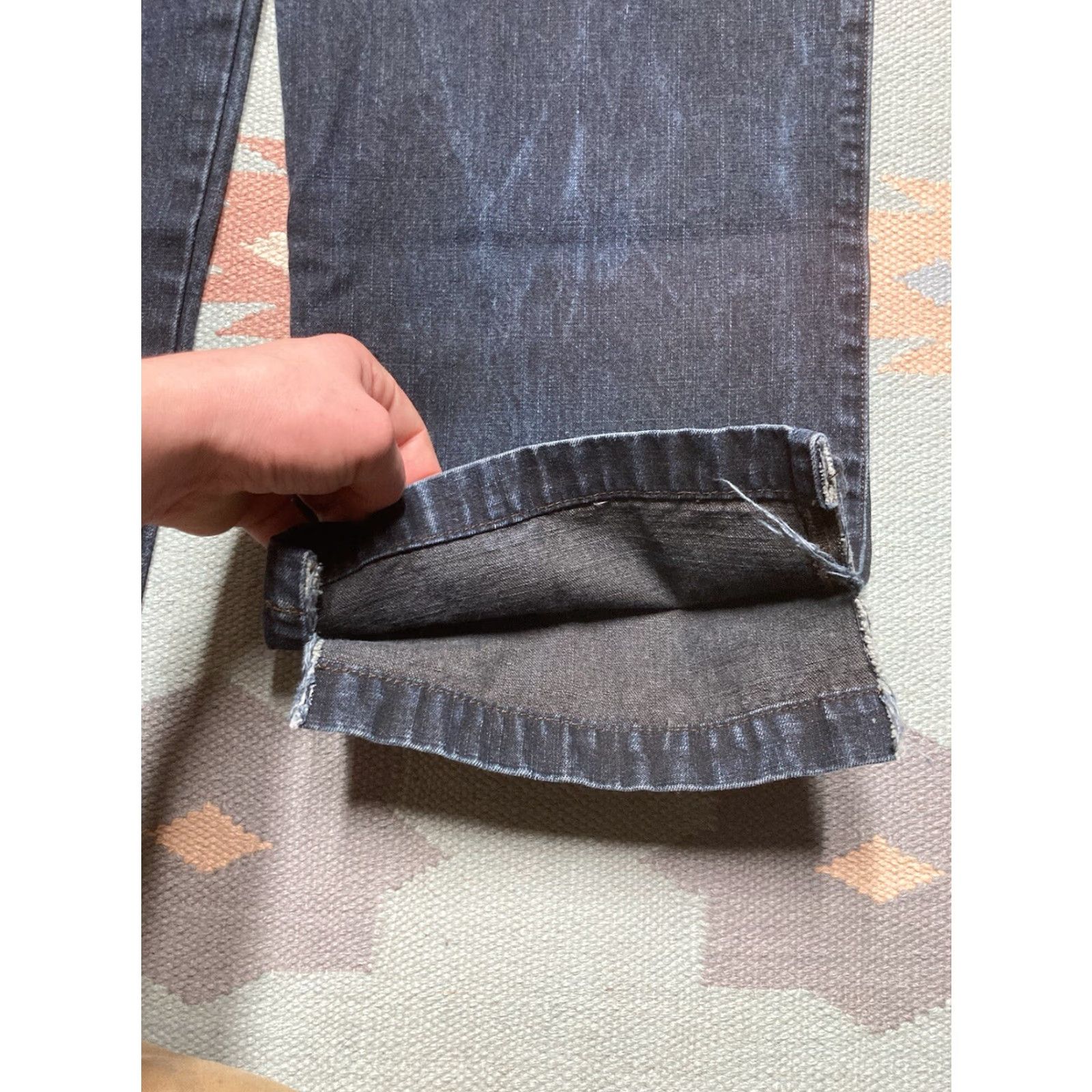 Vintage Vtg Y2K Baggy Jeans Carpenter Wide-Leg JNCO Style Hip Hop Reverb 34x31 Men Blue Jeans Wide-Leg Mens 34 31 Size US 34 / EU 50 - 3 Thumbnail