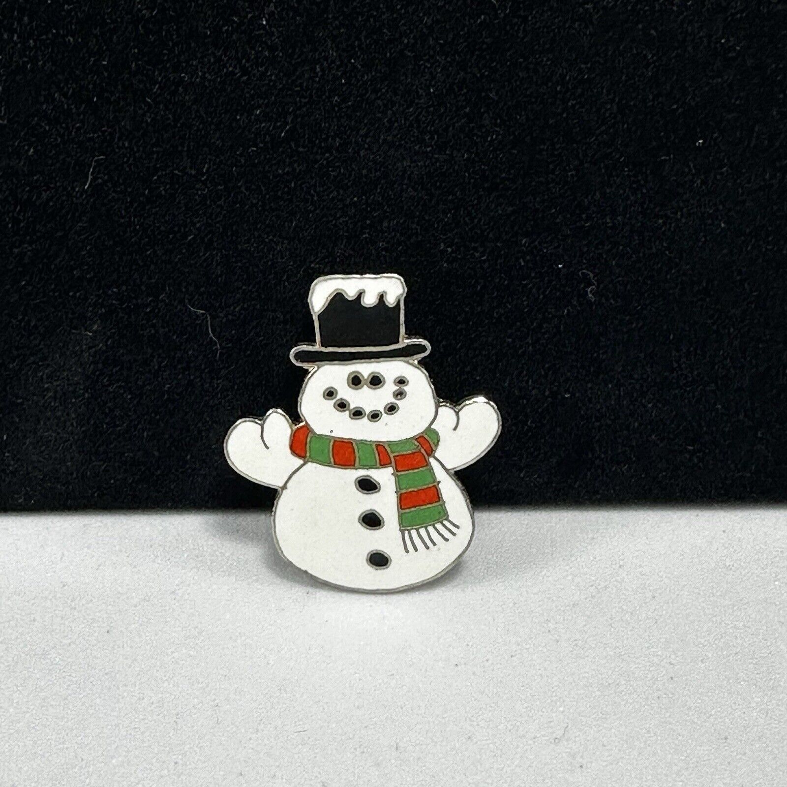 Other Hallmark Christmas Frosty Snowman Brooch Lapels Hat Cap VTG Size ONE SIZE - 9 Thumbnail