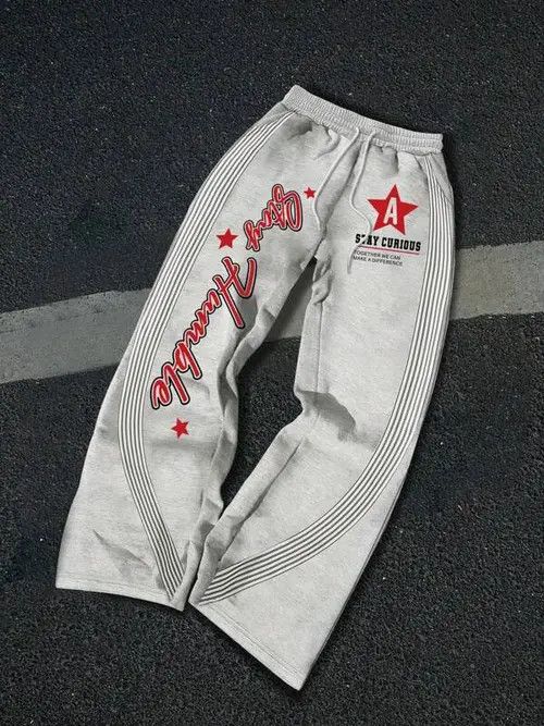 Japanese Brand × Vintage Baggy Loose Y2K Sweatpants Size US 32 / EU 48 - 1 Thumbnail