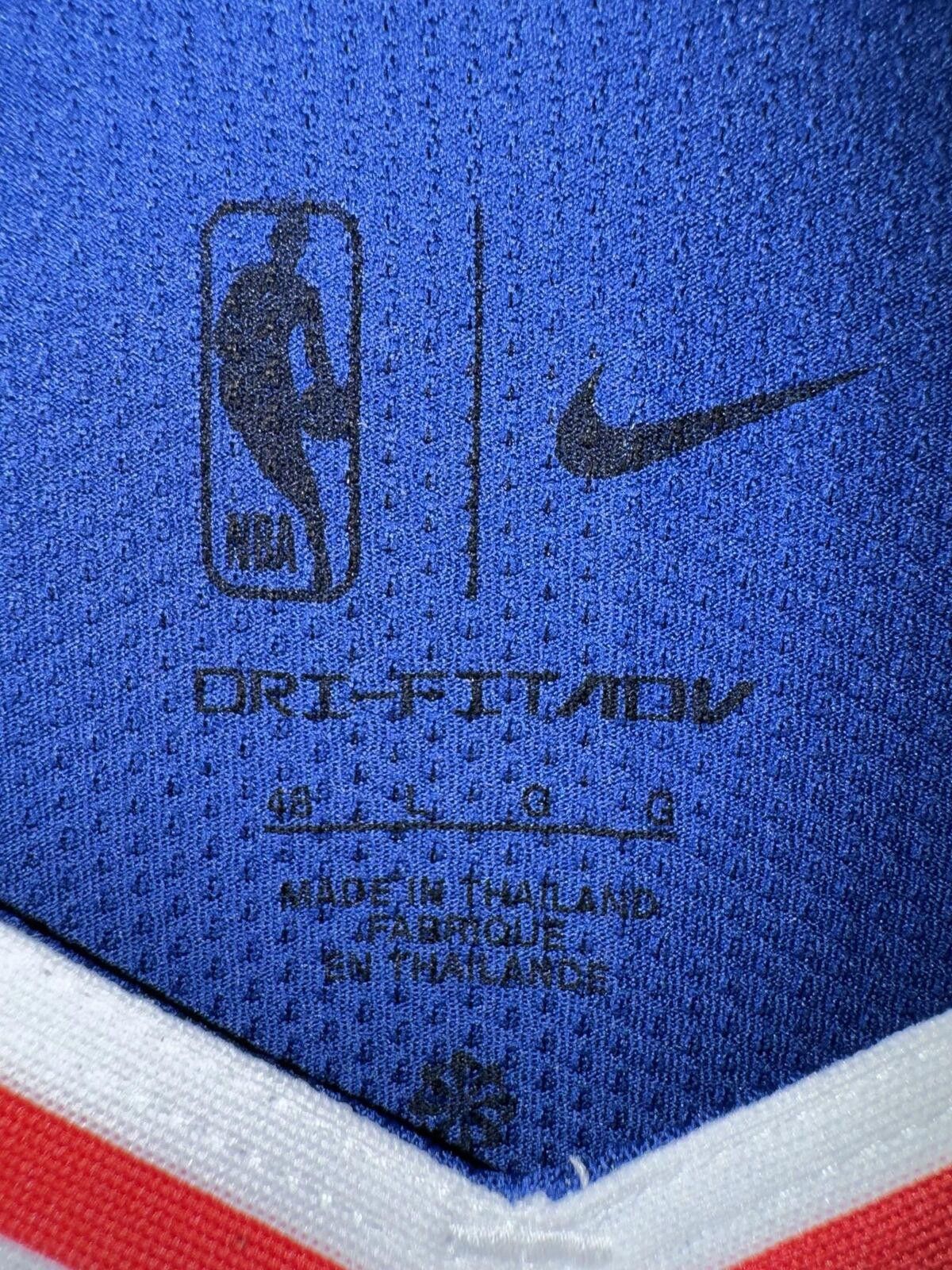 Designer Nike Philadelphia 76ers Joel Embiid Authentic Jersey Sz L 48 Size US L / EU 52-54 / 3 - 4 Thumbnail