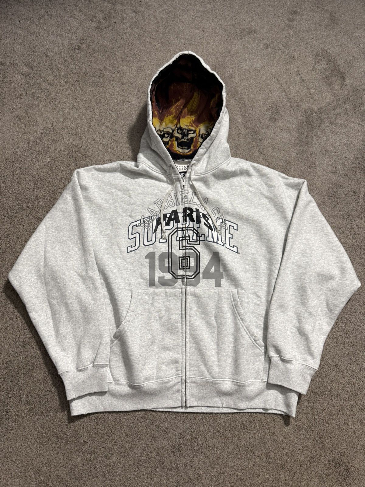 トップス Supreme IDGAF Zip Up Hooded Sweatshirt Supreme IDGAF Zip Up Hooded Sweatshirt (FW25) - $168