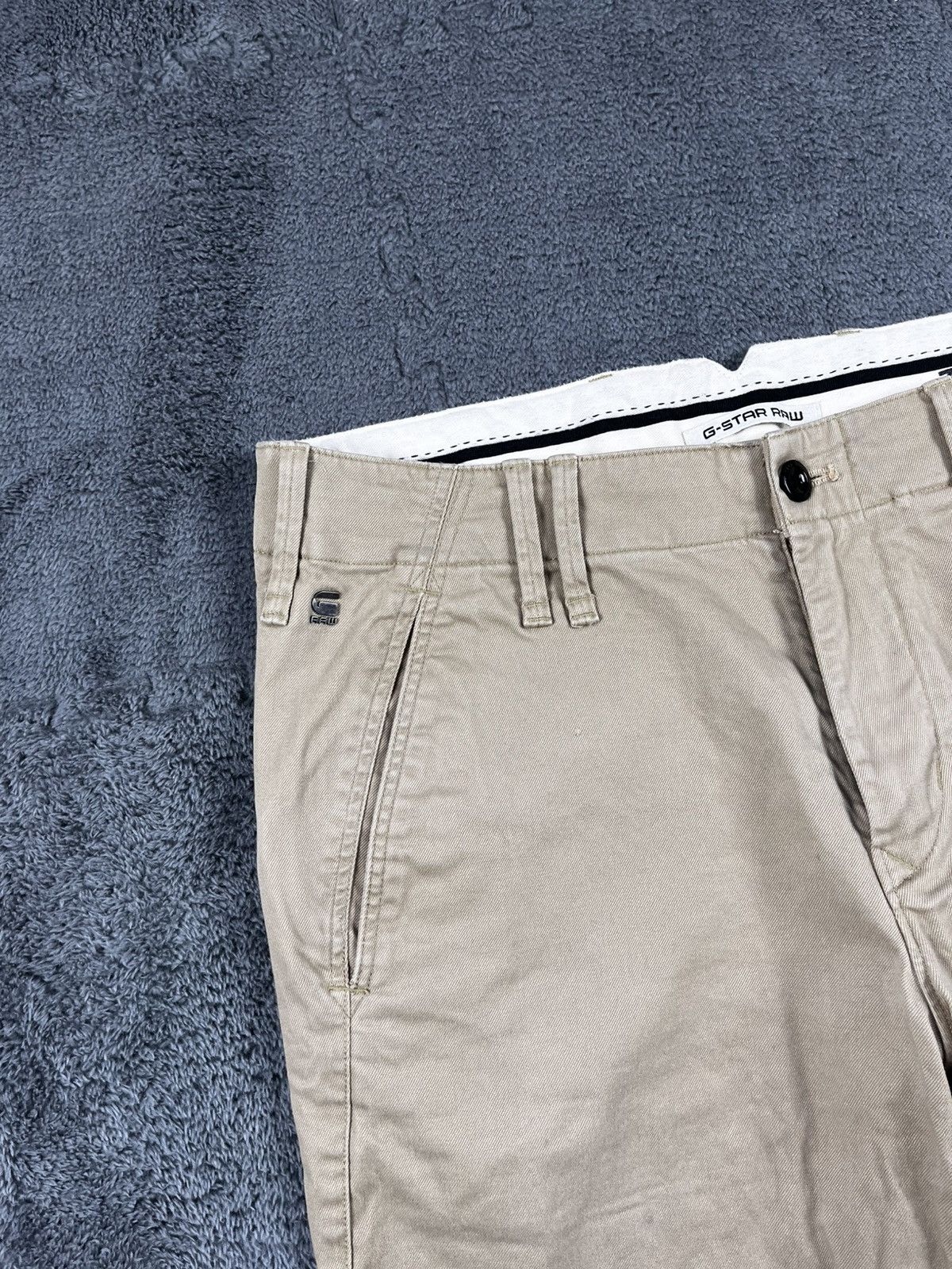 G-Star Vintage Y2K G Star Raw Chino Shorts Streetwear Size US 32 / EU 48 - 5 Thumbnail