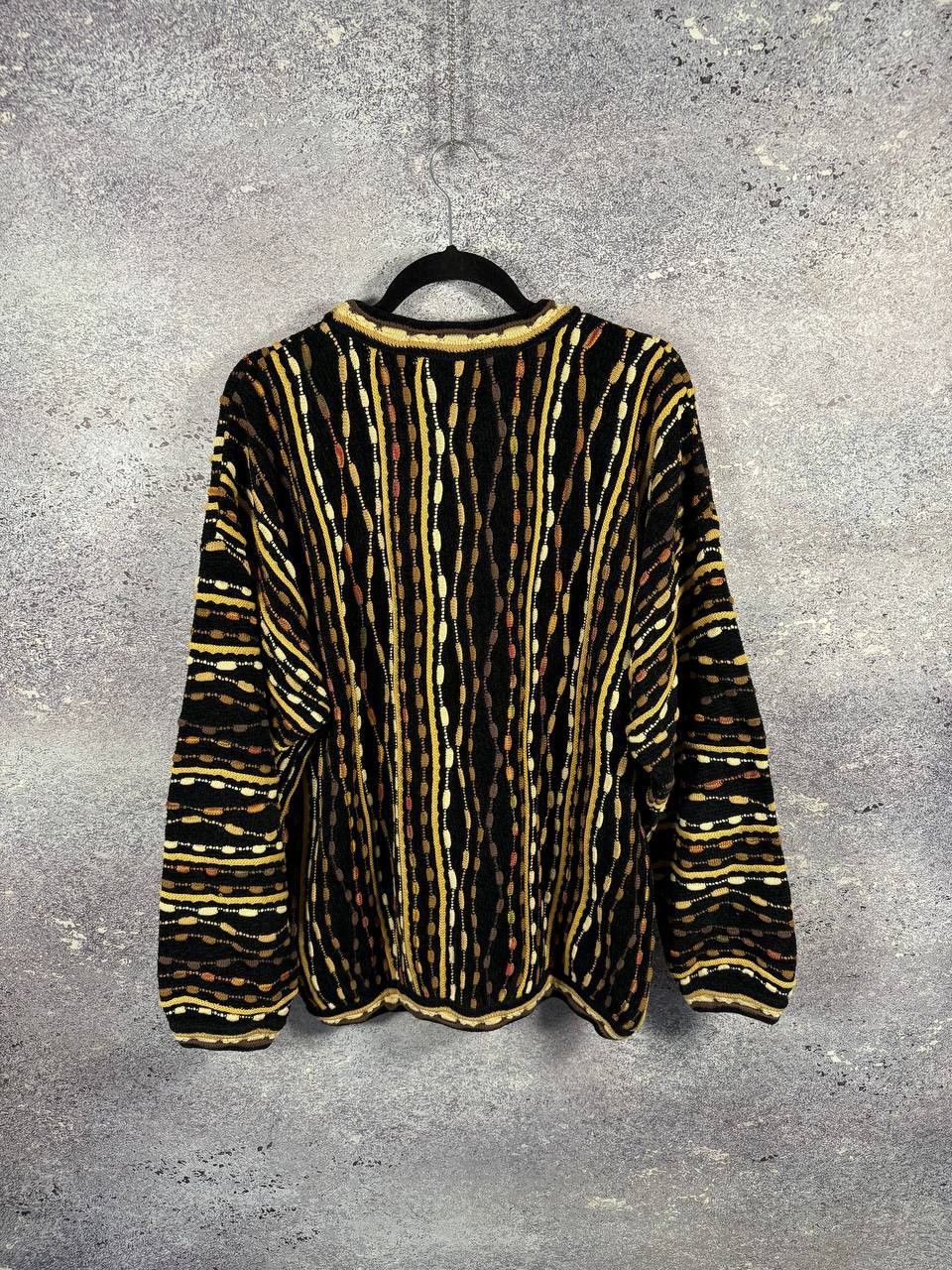 Tundra Canada Vintage Tudra Canada 3D Chunky Sweater Coogi Cosby Style Size US L / EU 52-54 / 3 - 13 Thumbnail