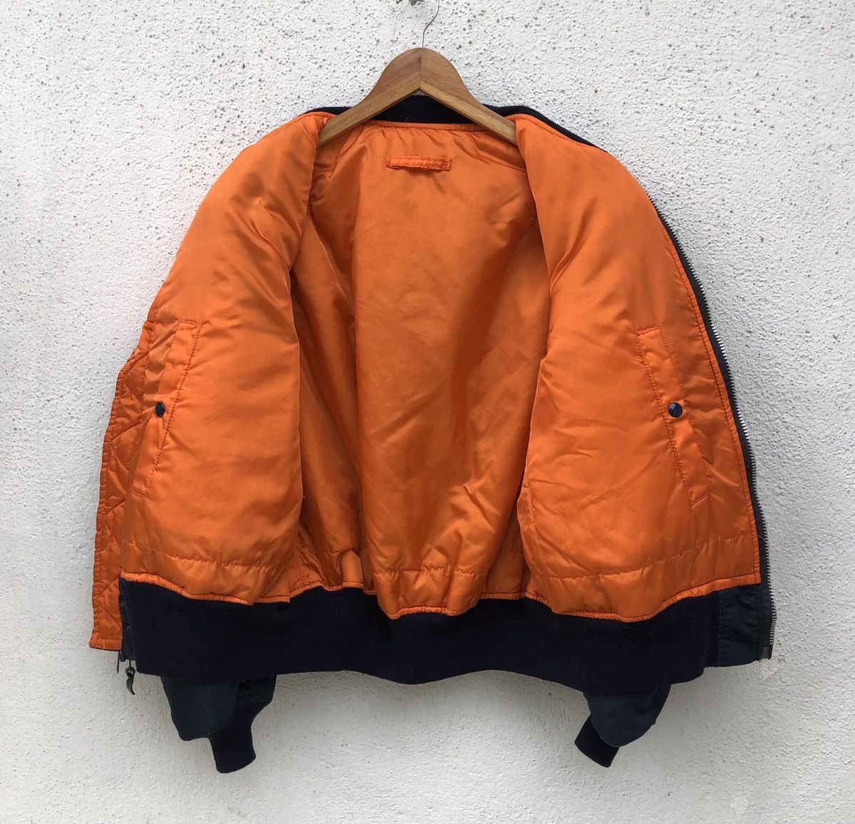 Alpha Industries VTG Alpha Industries Flyer's Intermediate Ma-1 Bomber Jacket Size US XL / EU 56 / 4 - 13 Thumbnail