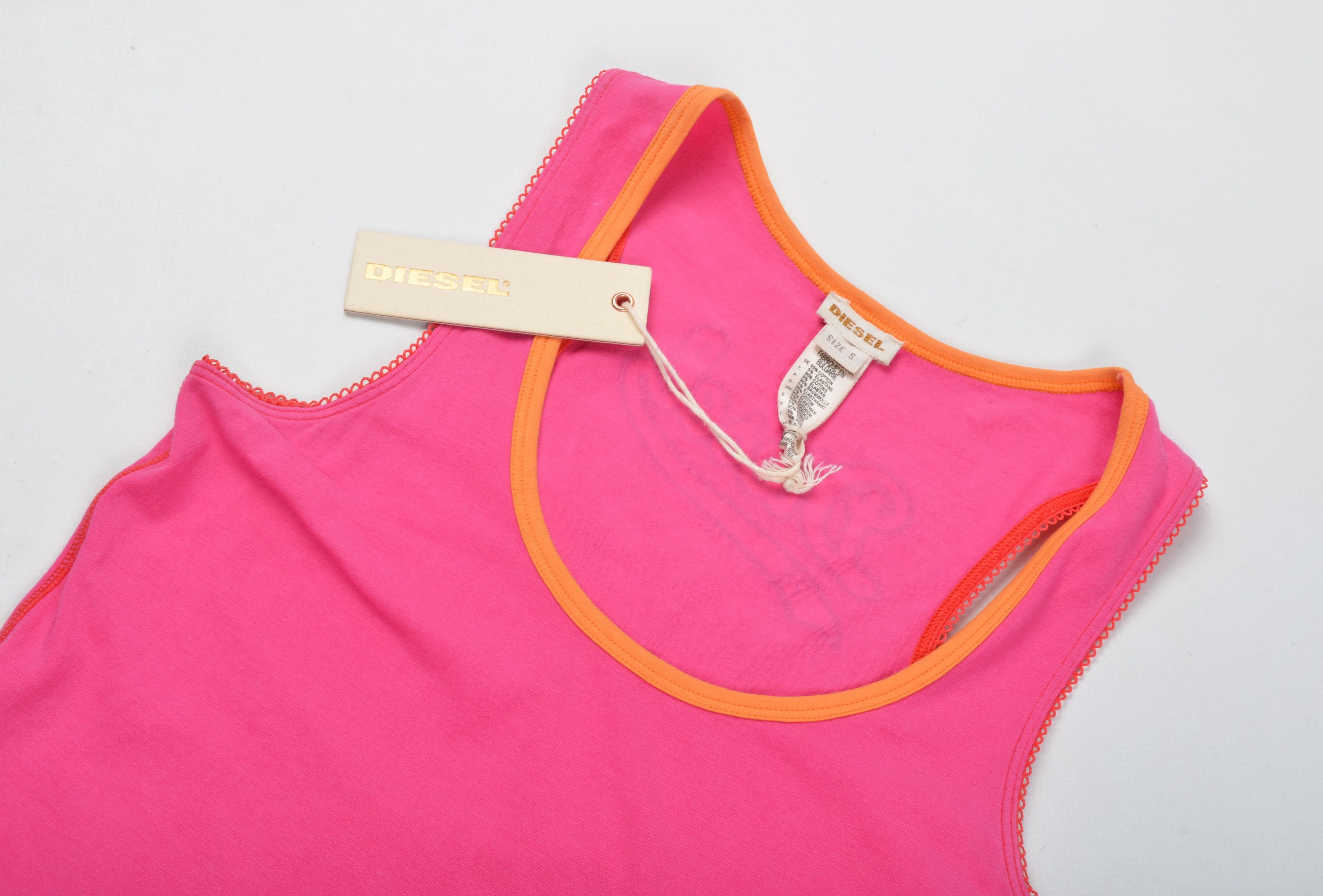 Diesel Diesel Y2K Babydoll Pink Coquette Tank Top Size S / US 4 / IT 40 - 5 Thumbnail