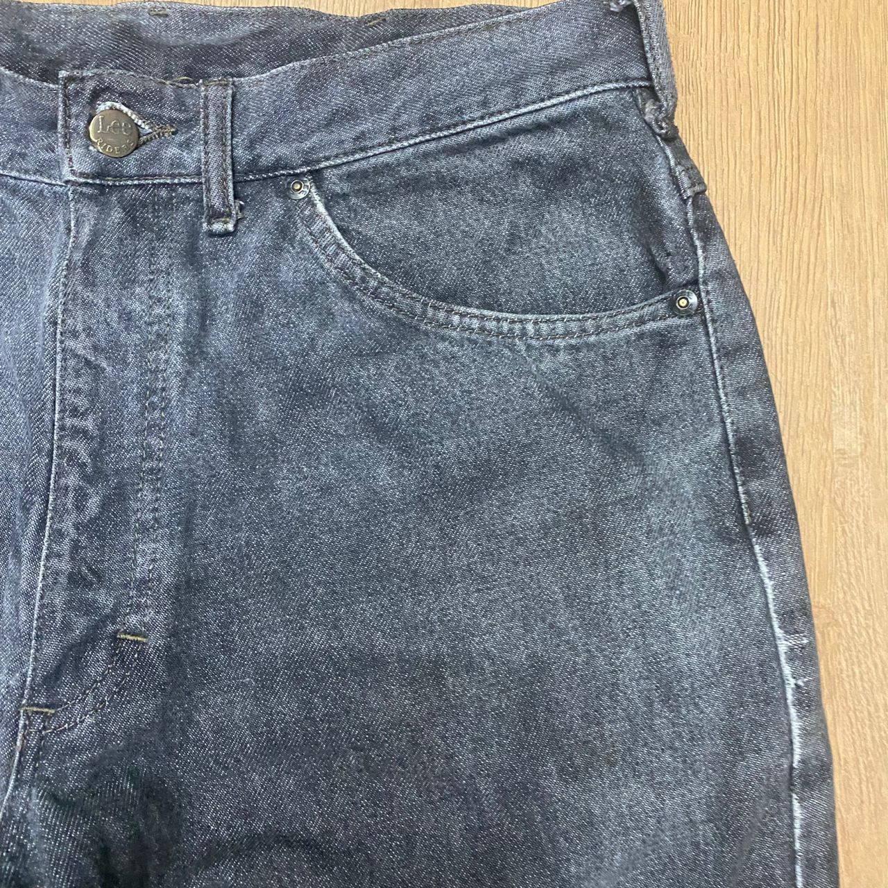 If Six Was Nine Vintage 90s Lee Riders Distressed Denim Size US 32 / EU 48 - 14 Thumbnail