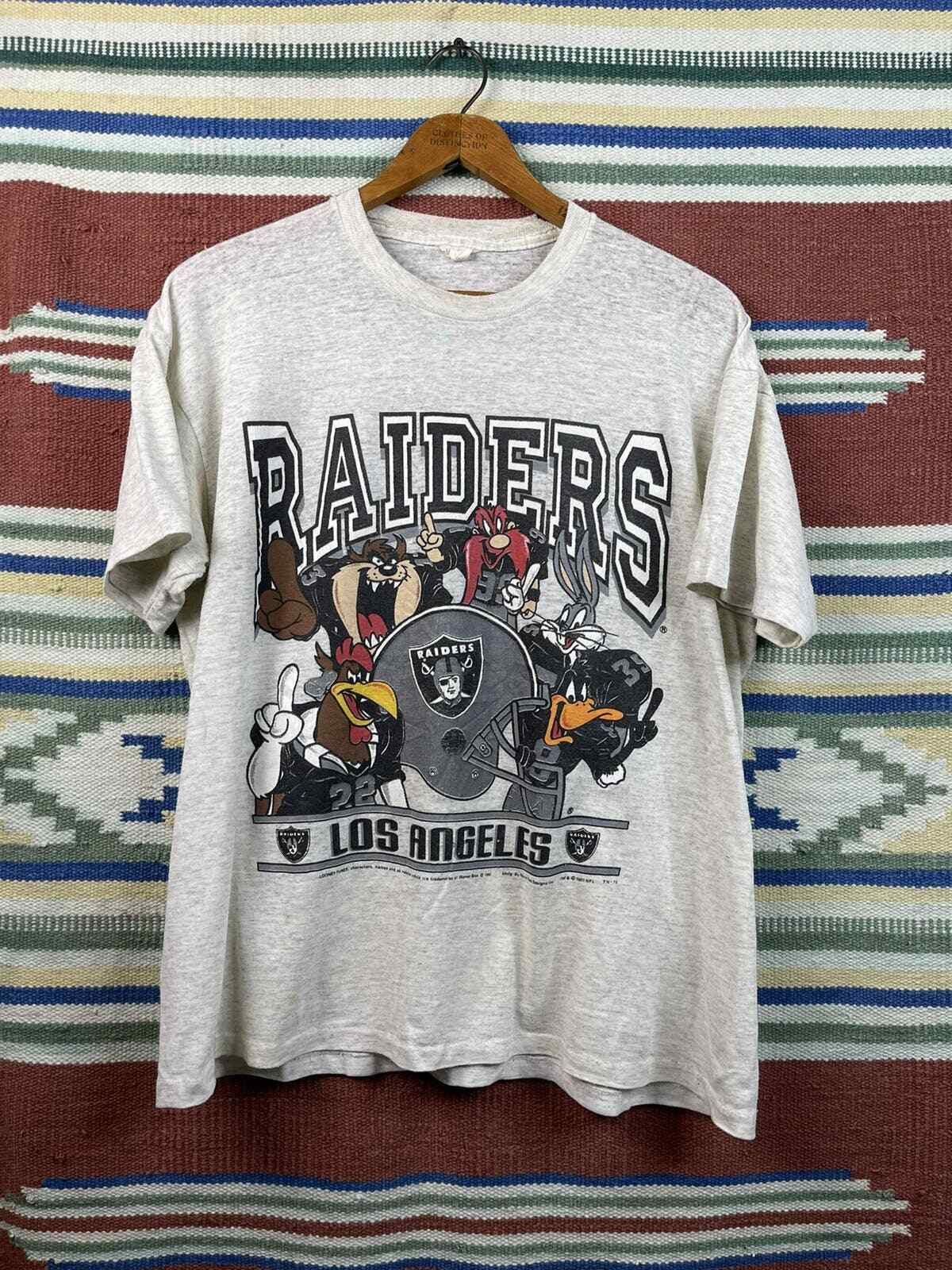 Fruit Of The Loom 1992 Looney Tunes Los Angeles Raiders NFL T-Shirt ...