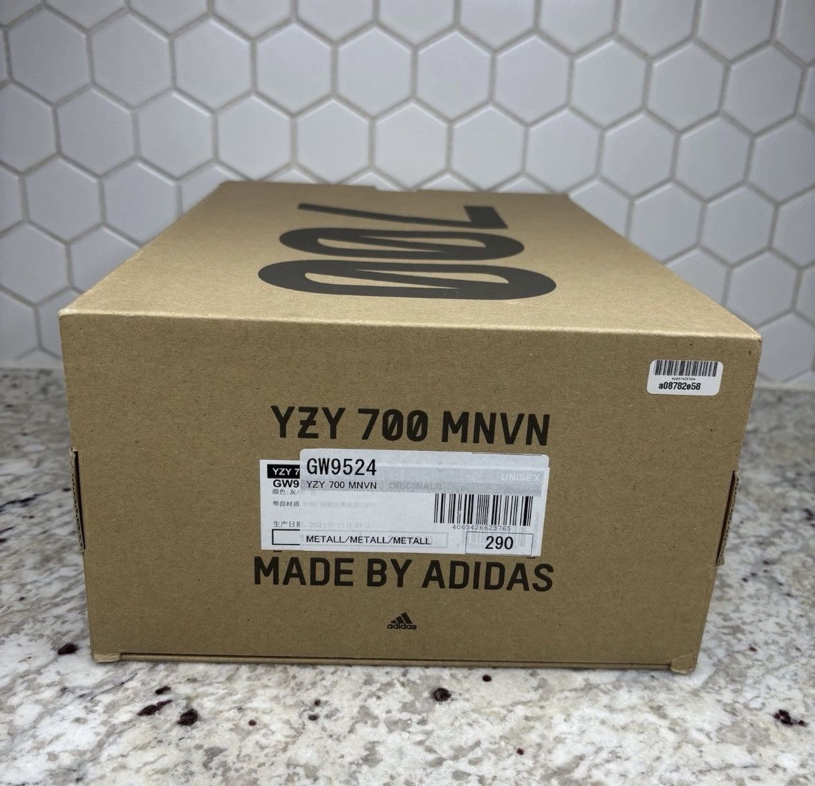 Adidas × Kanye West Size 11 - Adidas Yeezy Boost 700 MNVN Metallic CLEAN W/Box Size US 11 / EU 44 - 13 Thumbnail