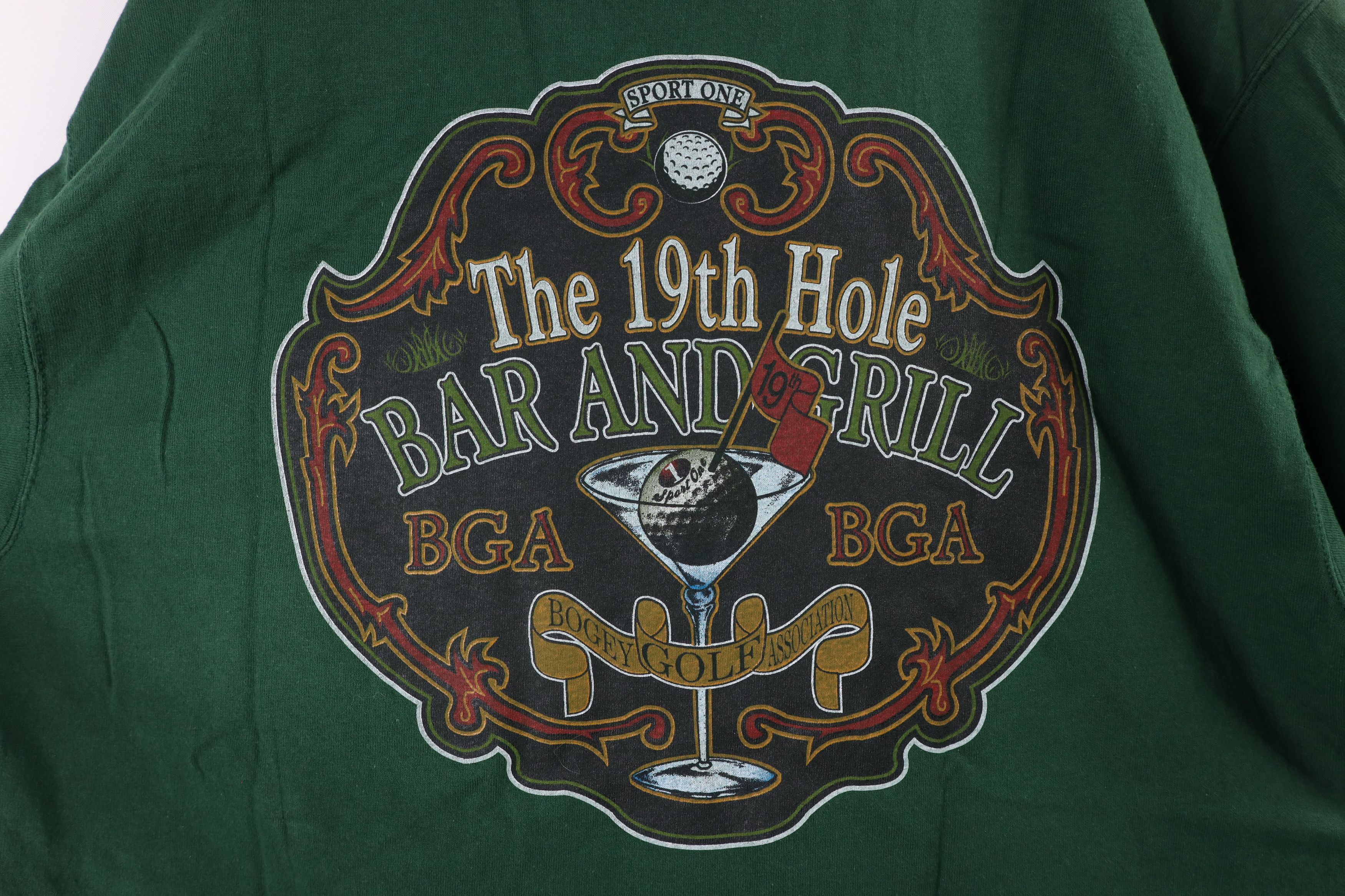Vintage Vintage 90s Bogey Golf Restaurant Short Sleeve T-Shirt USA Size US L / EU 52-54 / 3 - 8 Thumbnail