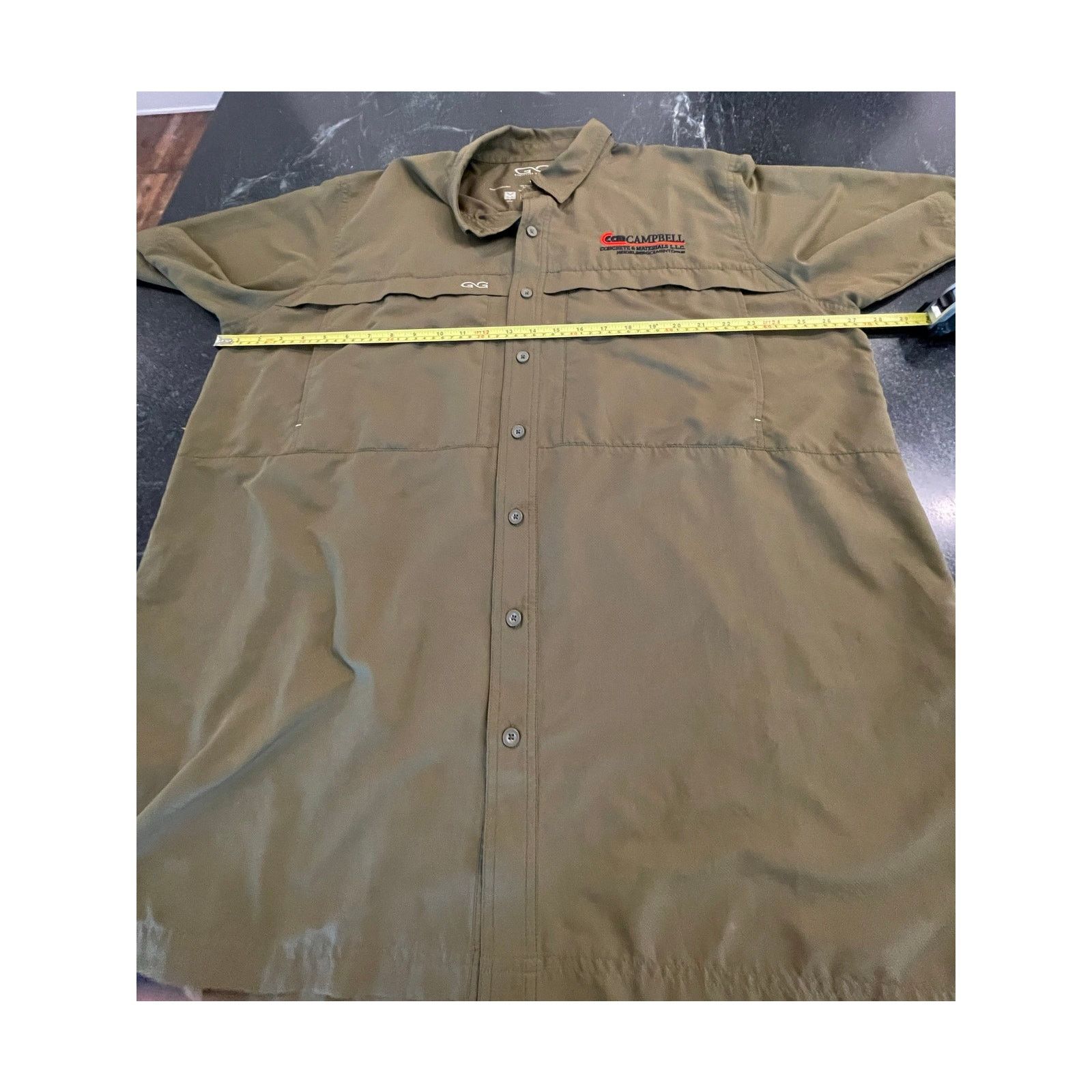 Other Game Guard Outdoors Olive Green Button up 2XL Size US XXL / EU 58 / 5 - 9 Thumbnail
