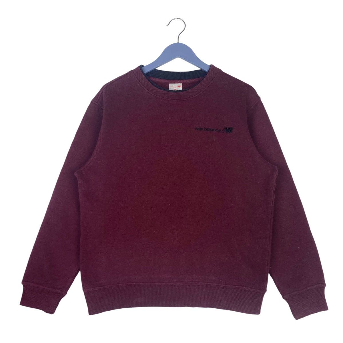 New Balance New Balance Small Logo Sweatshirt Crewneck Pullover Jumper Size US L / EU 52-54 / 3 - 1 Thumbnail