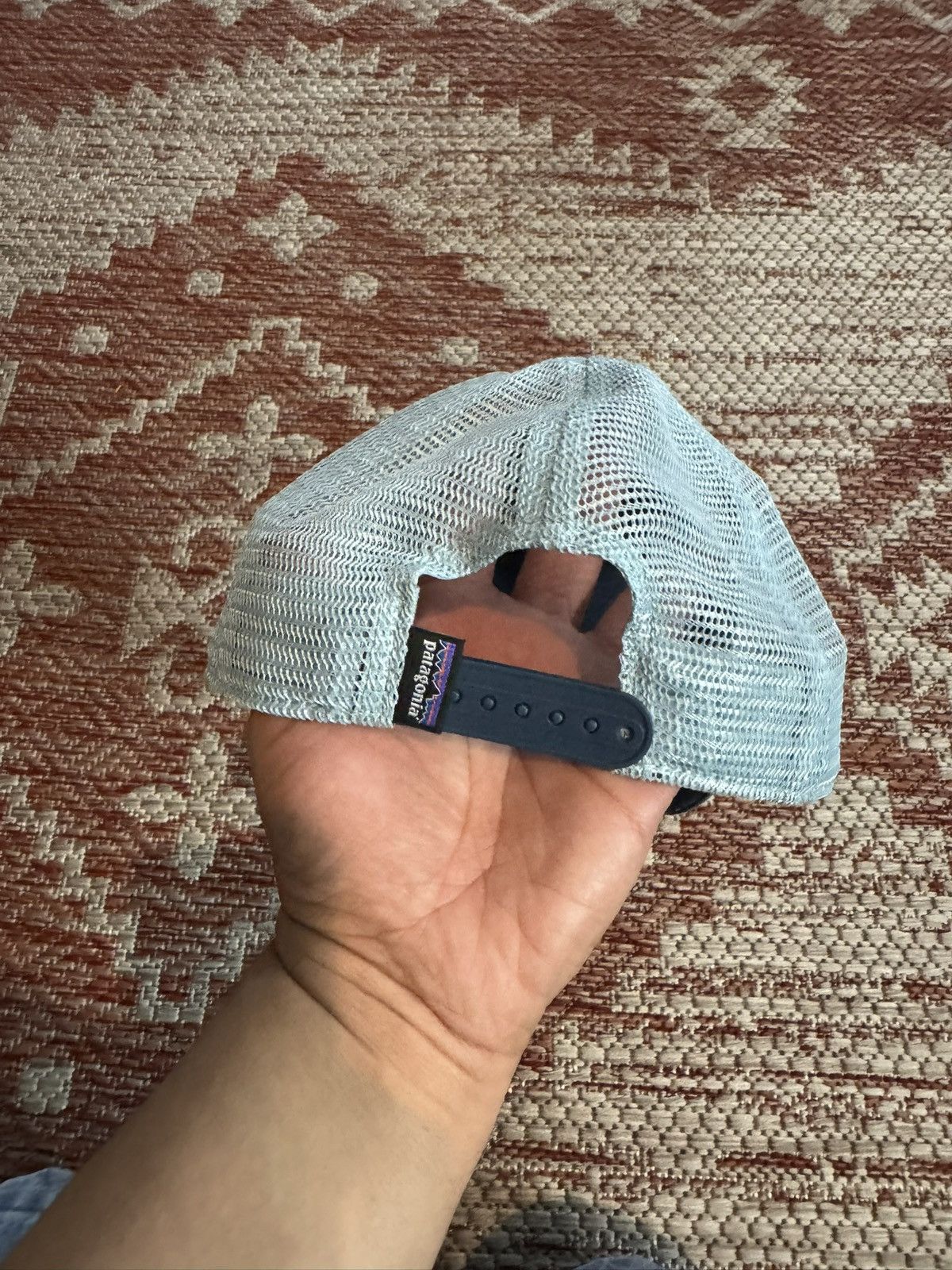 Patagonia Patagonia Mesh Trucker Hat Baby Blue Size ONE SIZE - 4 Thumbnail