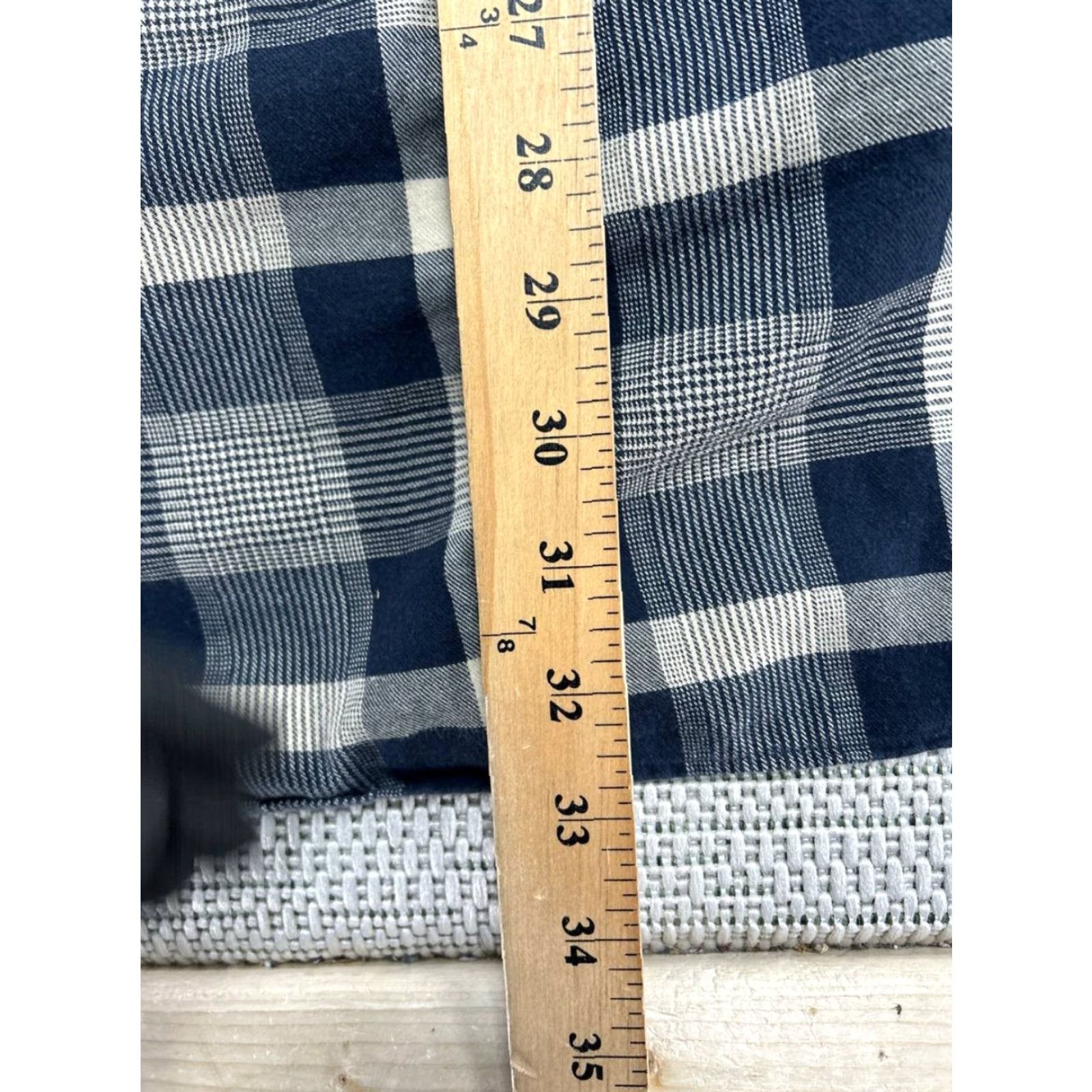 Ralph Lauren Ralph Lauren Blake Shirt Mens XL Blue Houndstooth Plaid Flannel Pony Button Down Size US XL / EU 56 / 4 - 7 Thumbnail