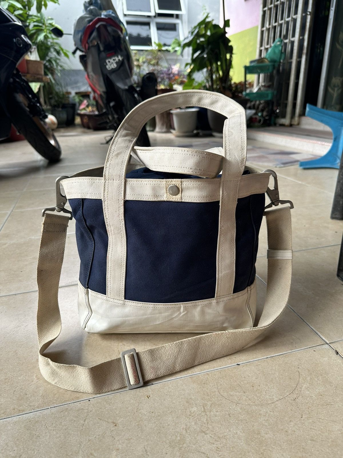 Blue Blue Japan Blue blue japan canvas tote bag Size ONE SIZE - 3 Thumbnail
